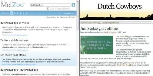 vormt melzoo een bedreiging voor google
