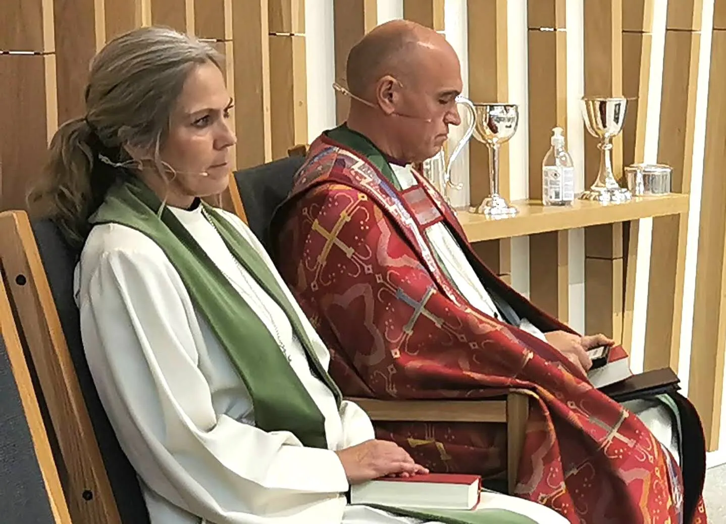 Kristin og Biskop Jan Otto Myrseth