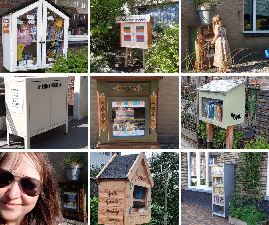 100 minibiebs in ede collage cynspirerend