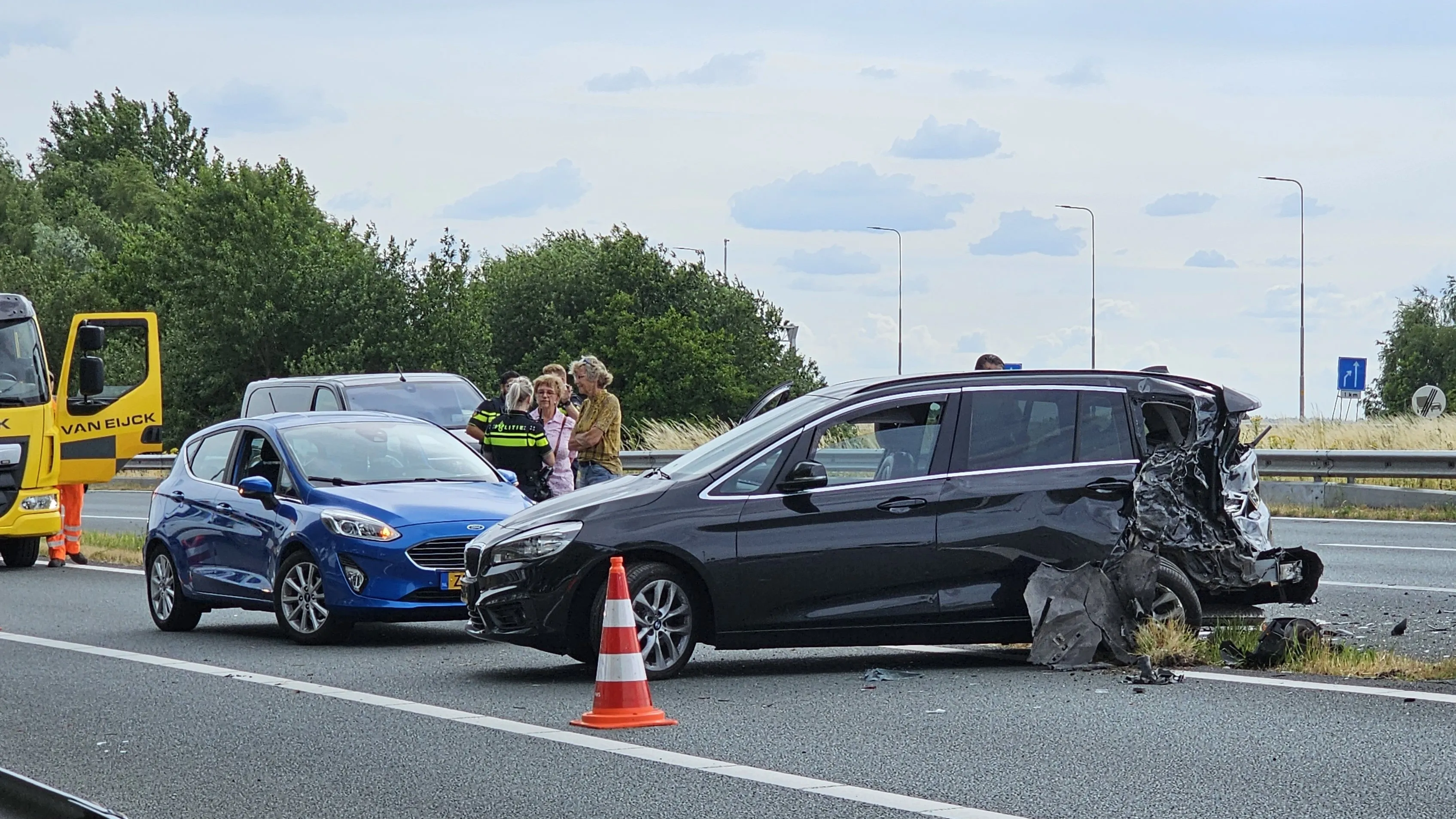 a30 aanrijding