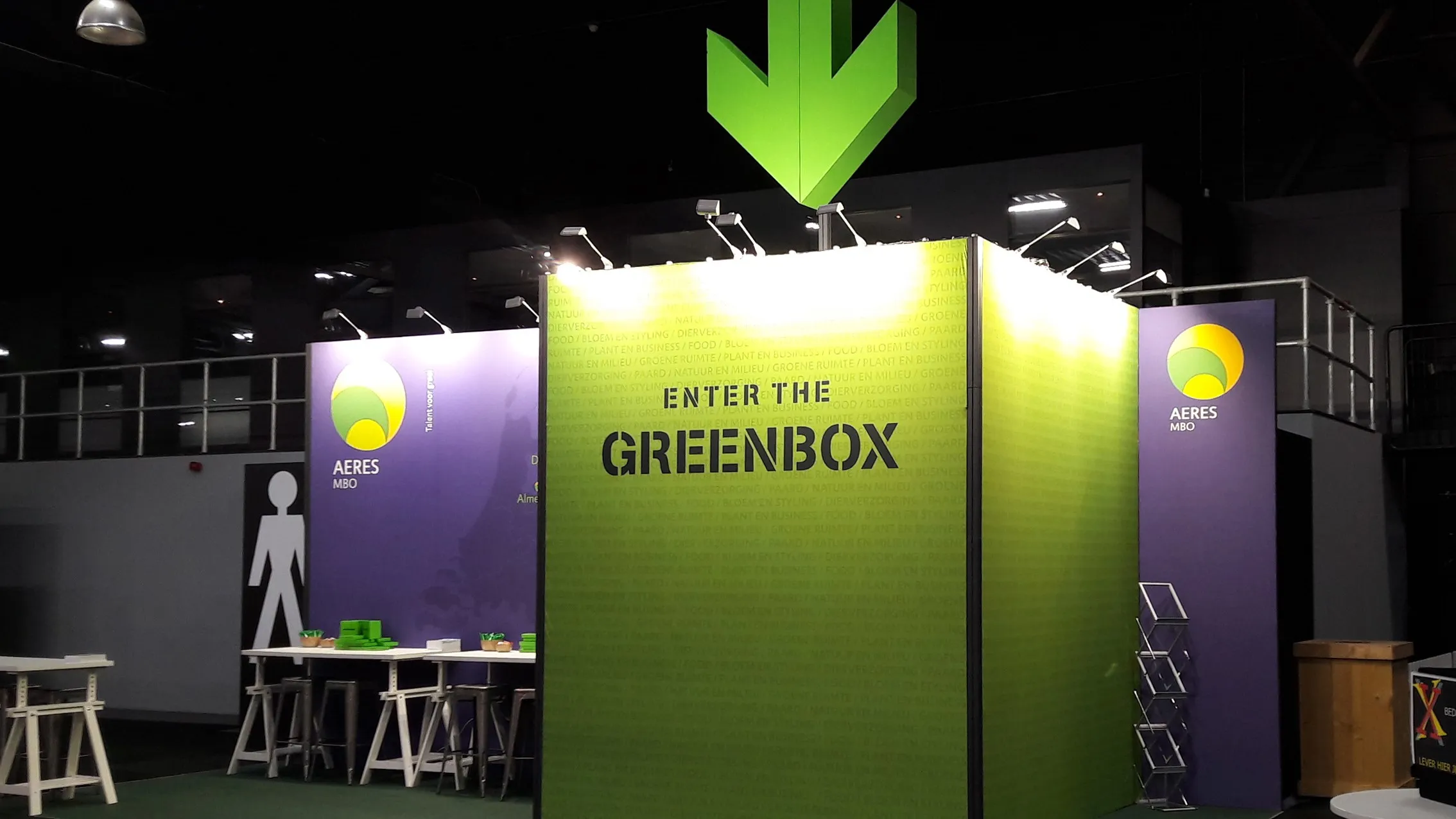 aeres mbo greenbox stand
