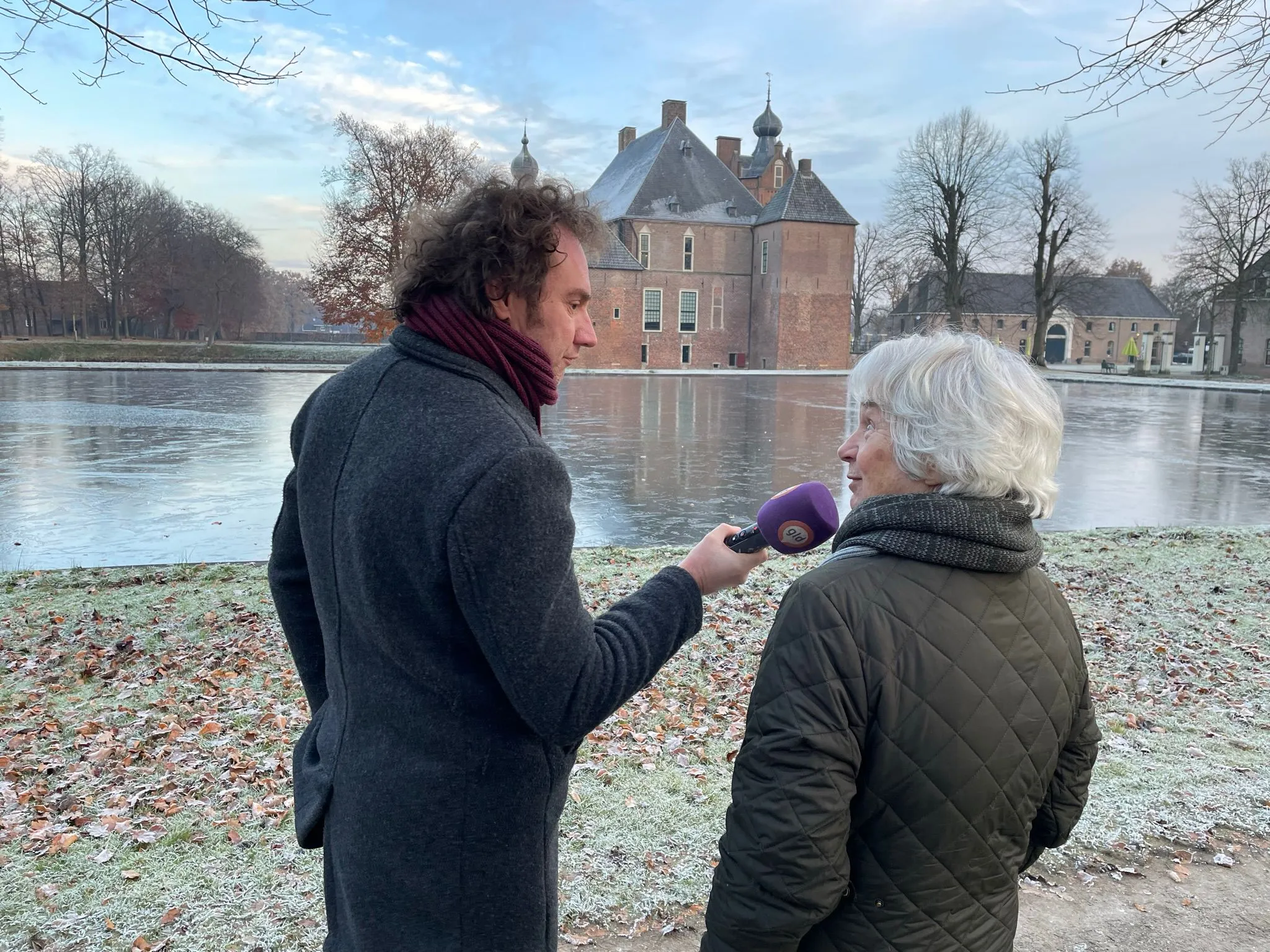 afbeelding 1 tijdens de opnames bij kasteel cannenburch