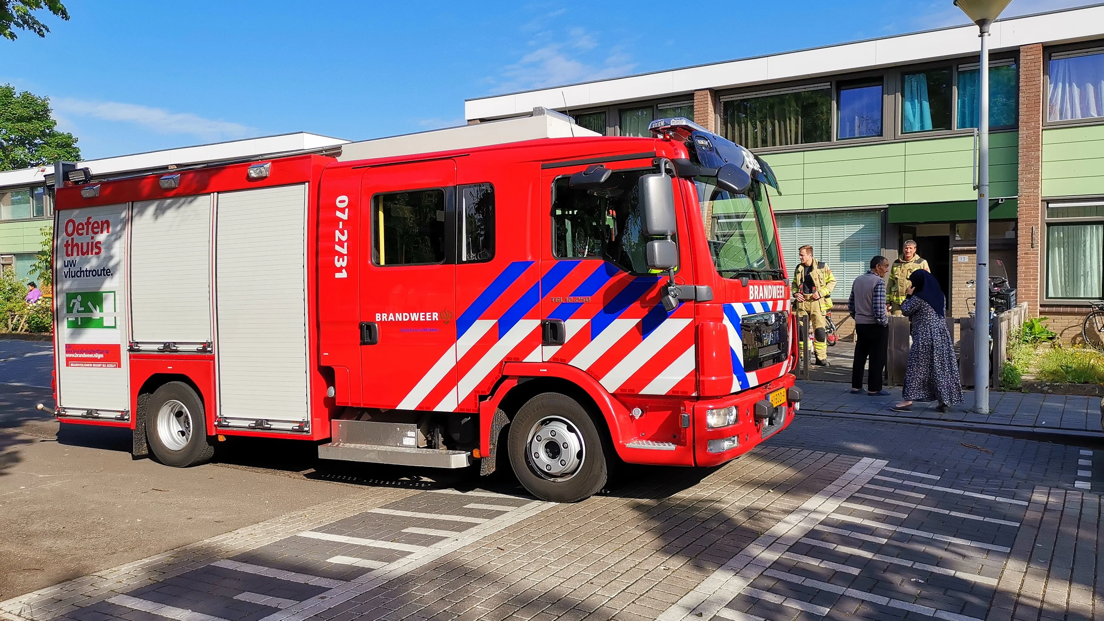 brand in broodrooster