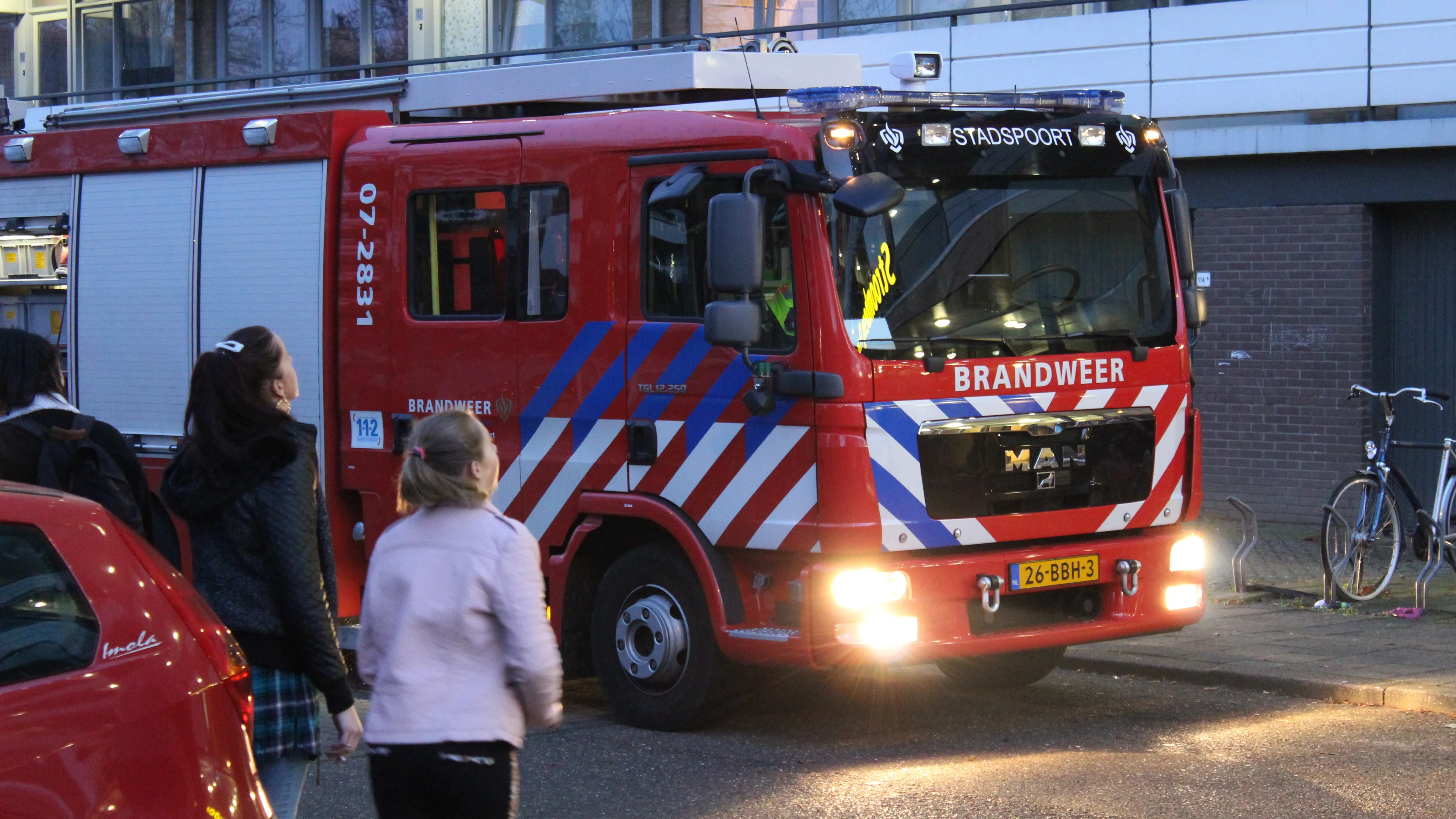 brand stroombergflat brandweer stadspoort