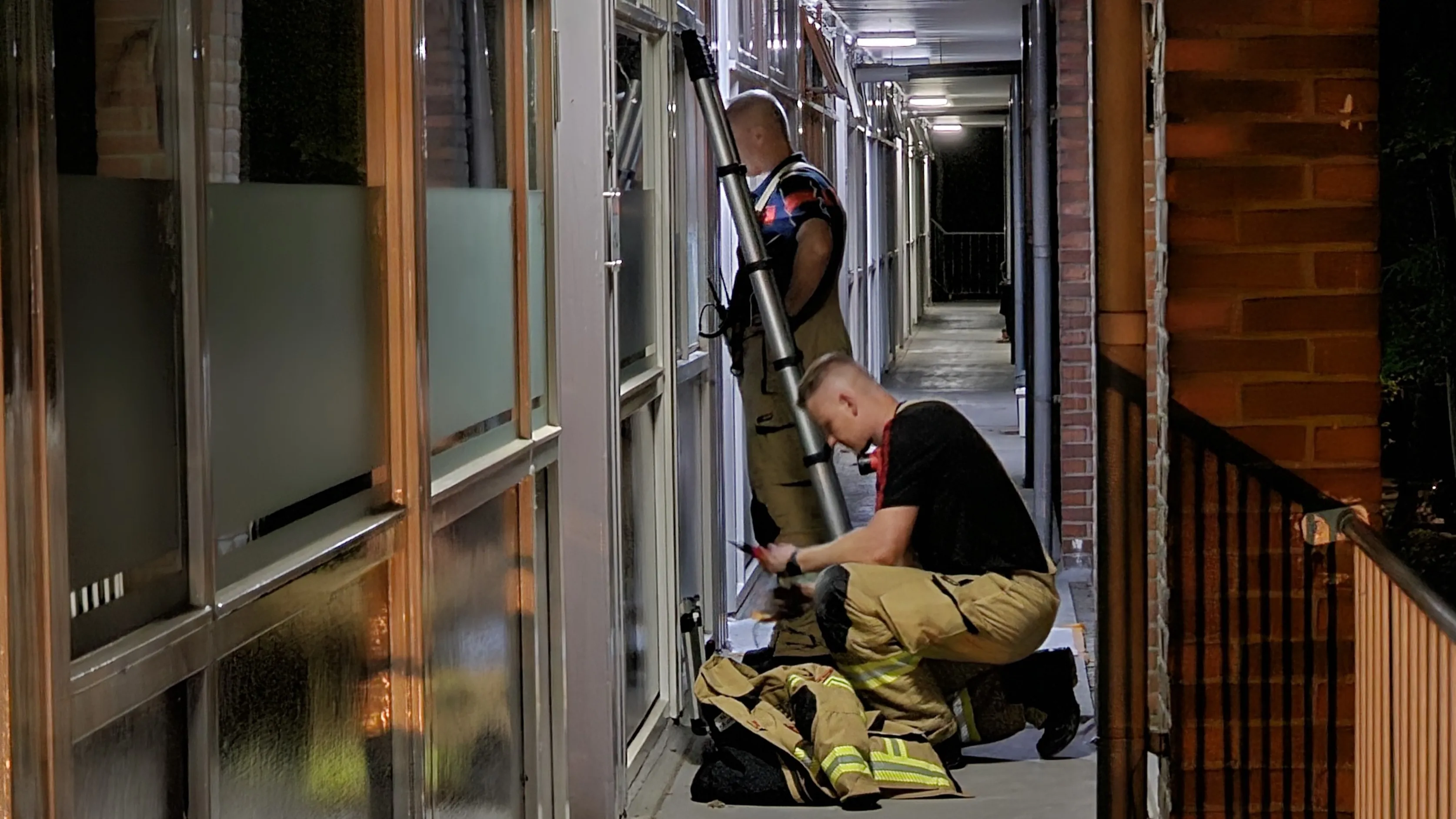 brandweer waterlekkage