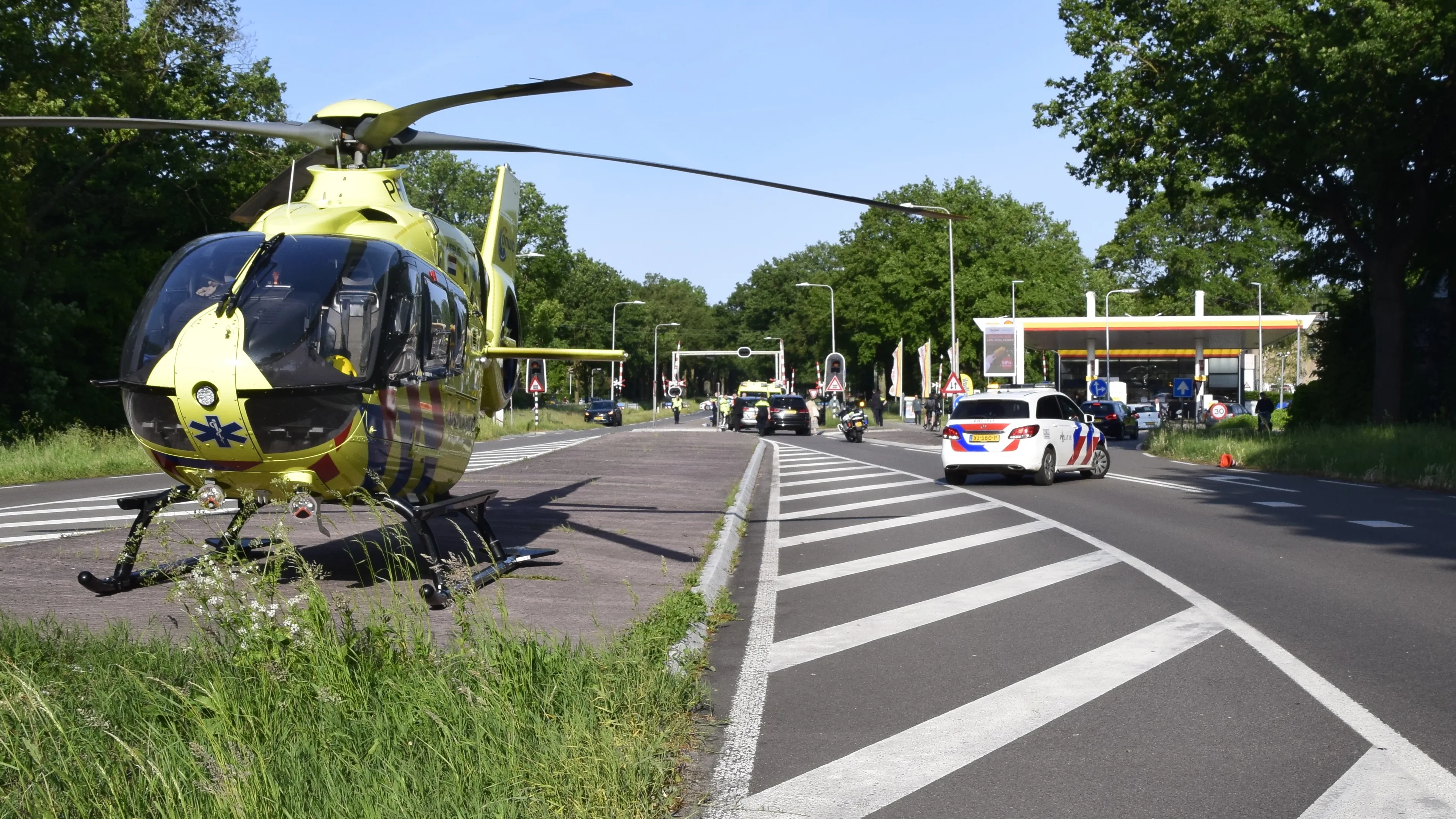 fietser ernstig gewond