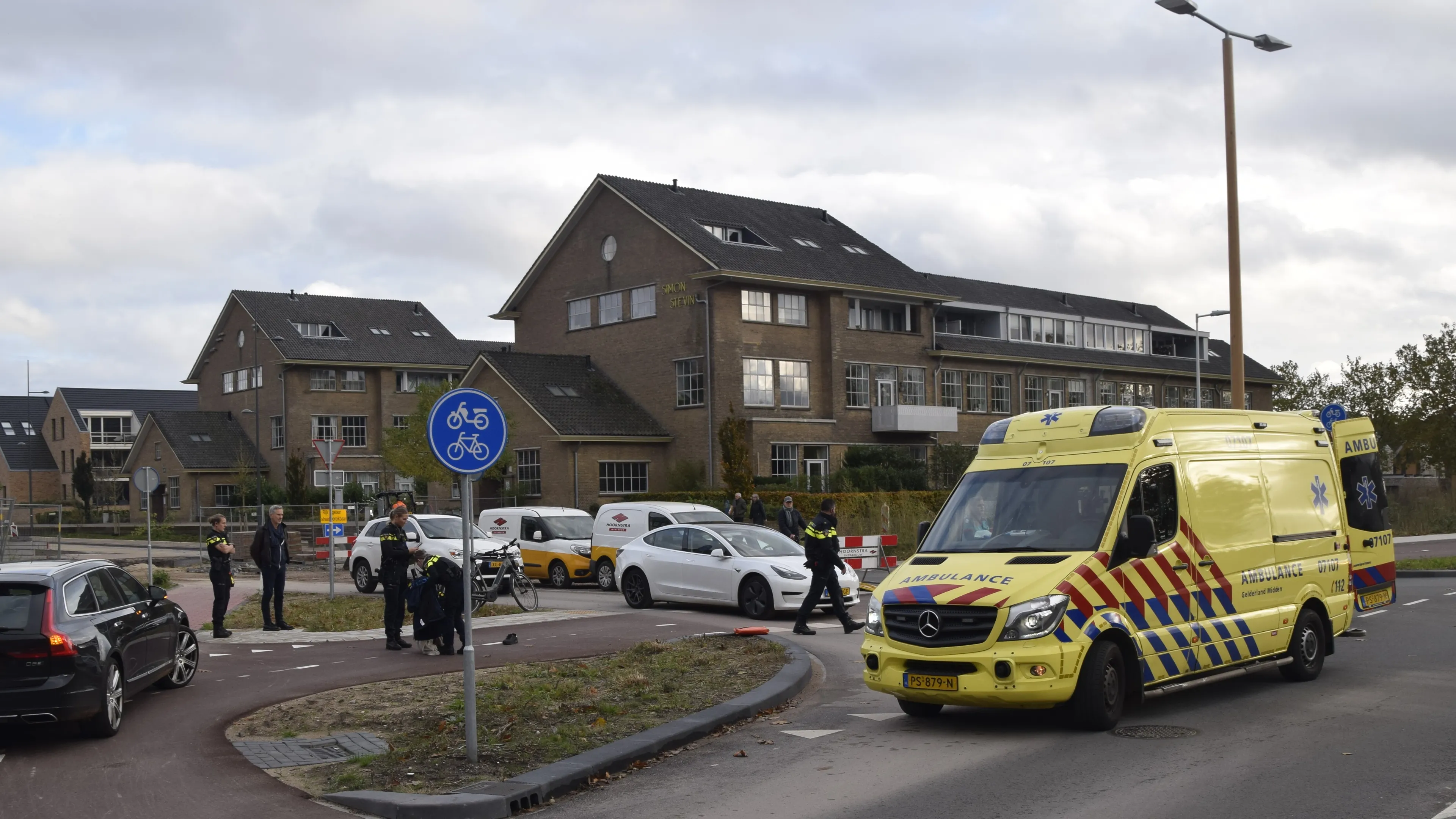 fietser geschept ede