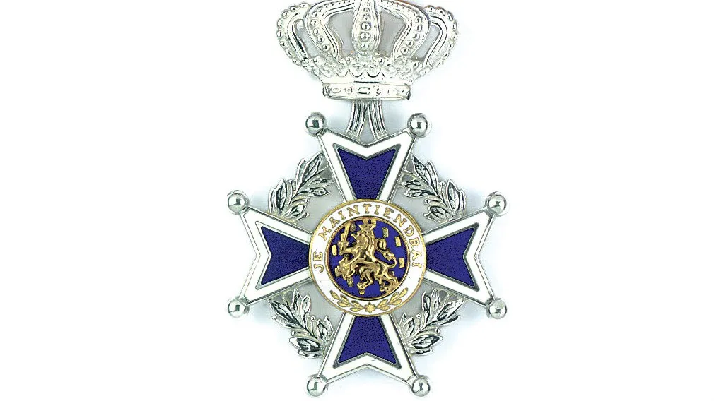 lid orde oranje nassau