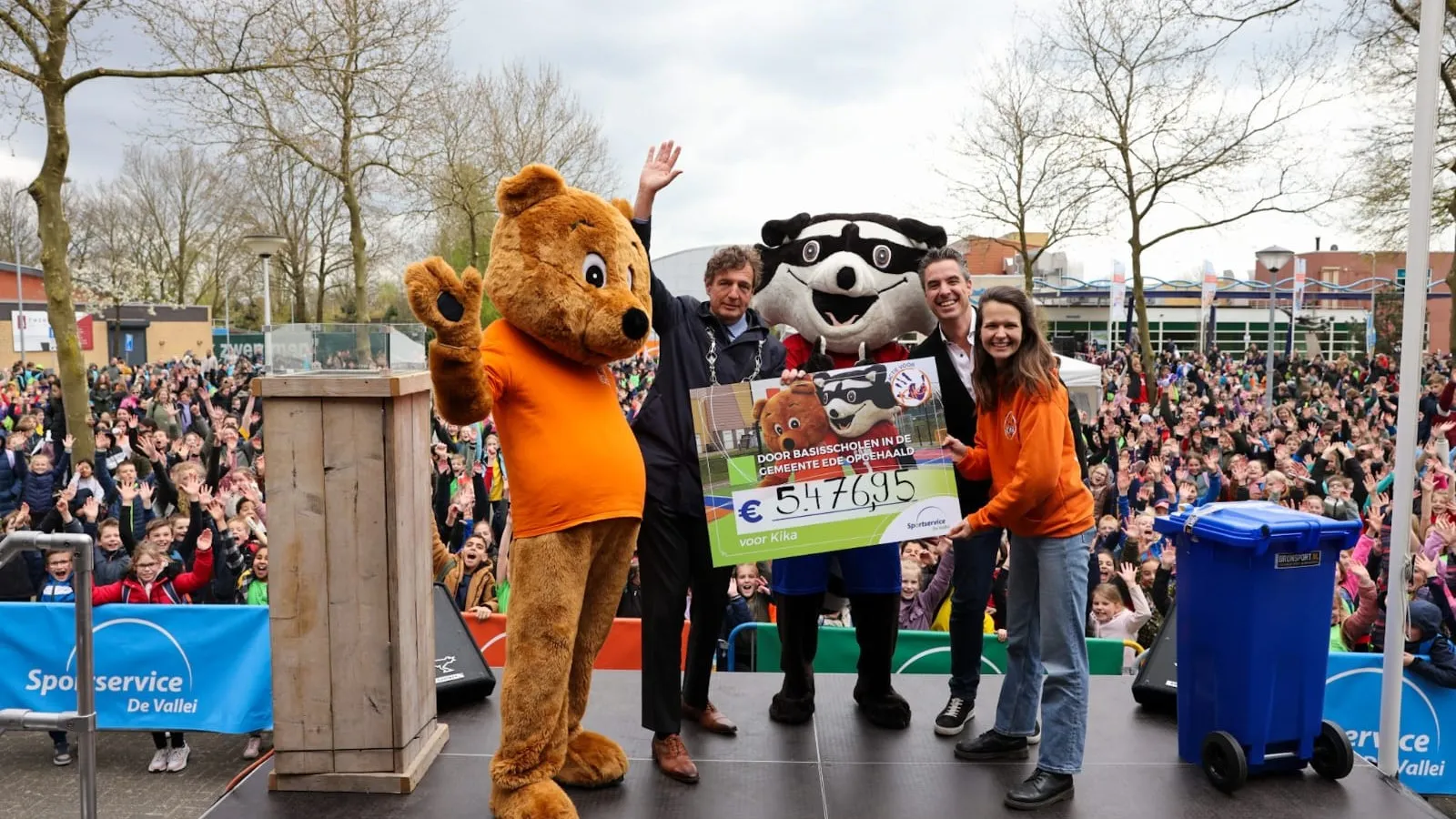 sluiting sam school olympiade