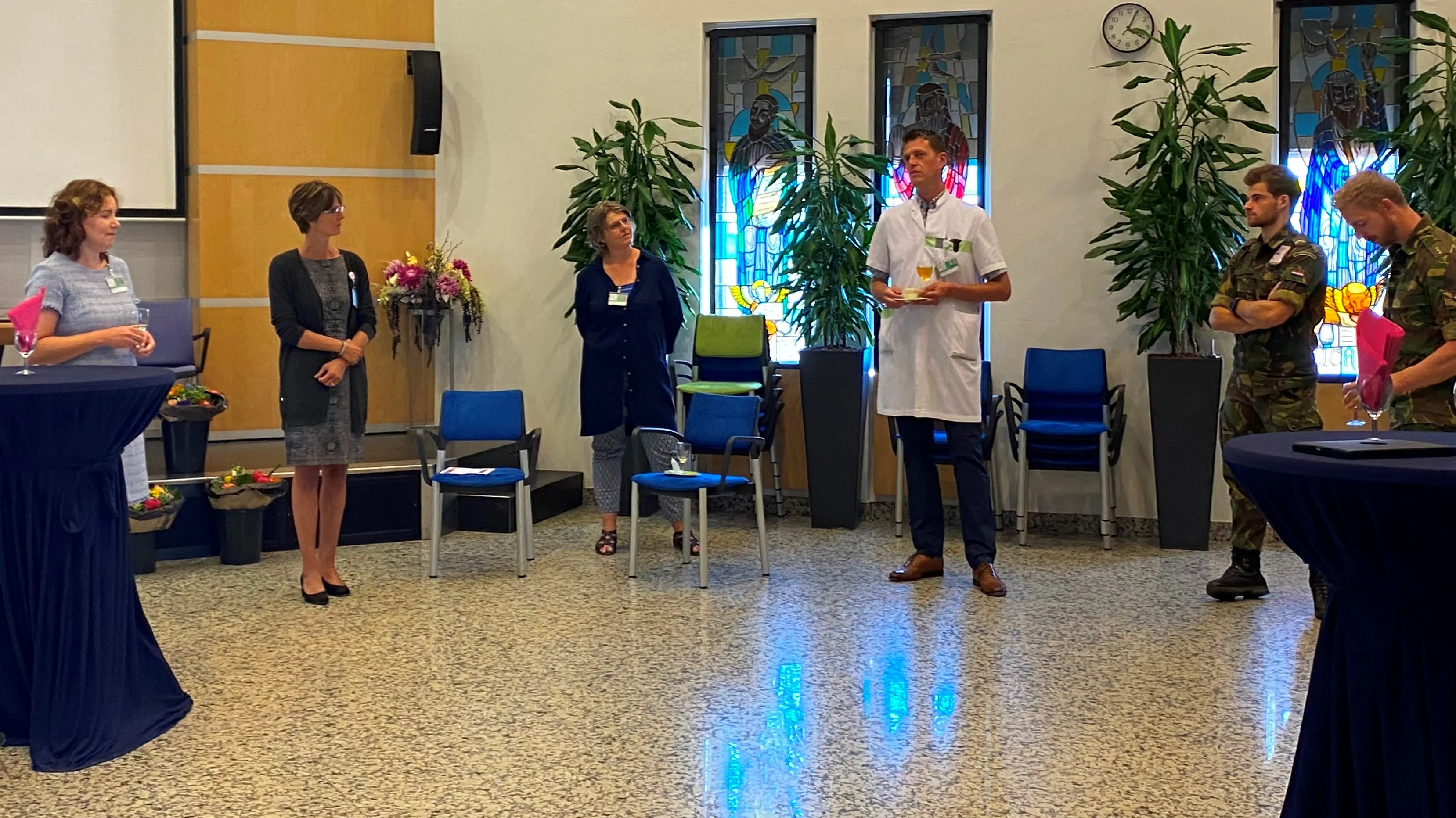 ziekenhuis gelderse vallei neemt afscheid van defensiepersoneel 2