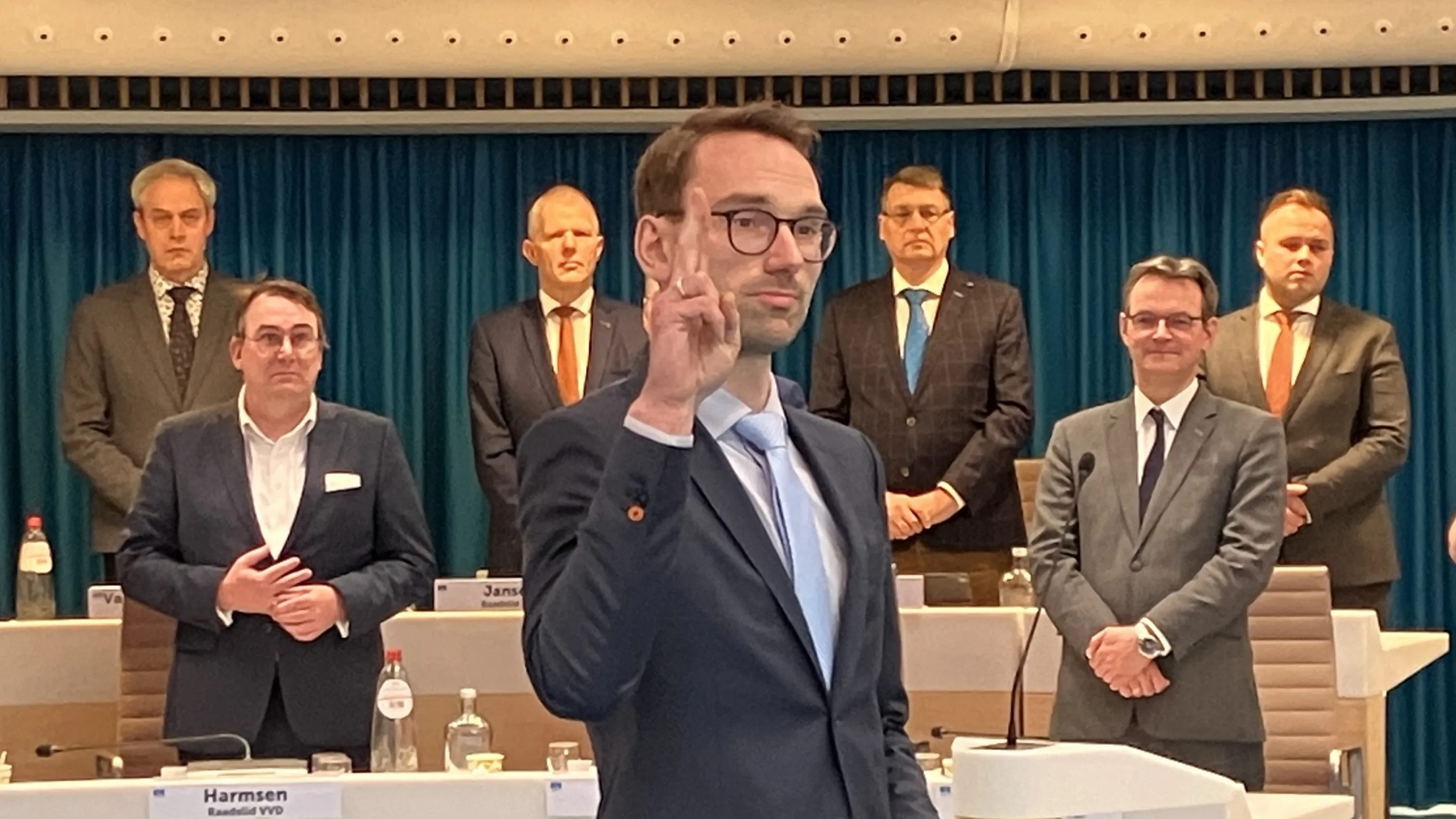 2023 12 07 installatie eedaflegging wethouder van der beek