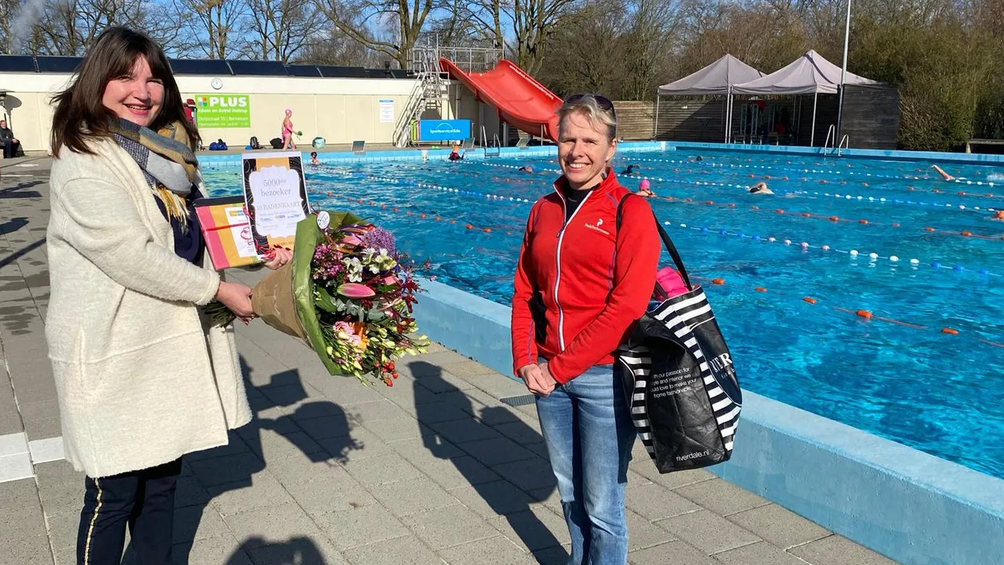 5000ste bezoeker