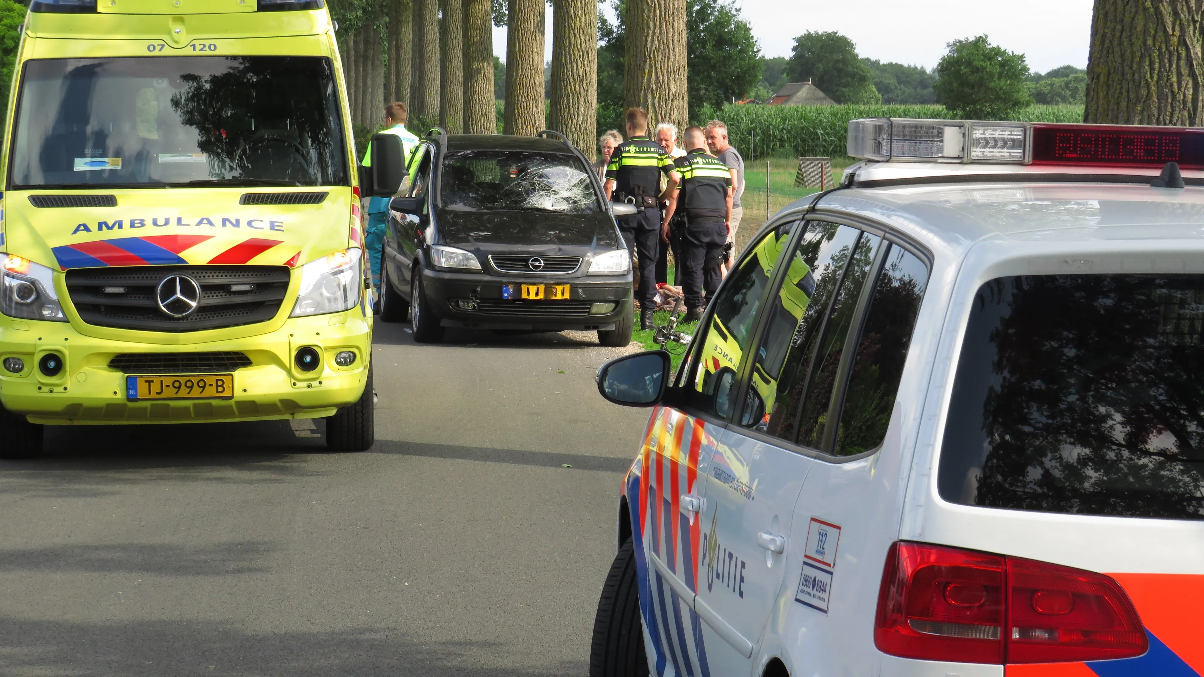 aanrijding kind lunteren