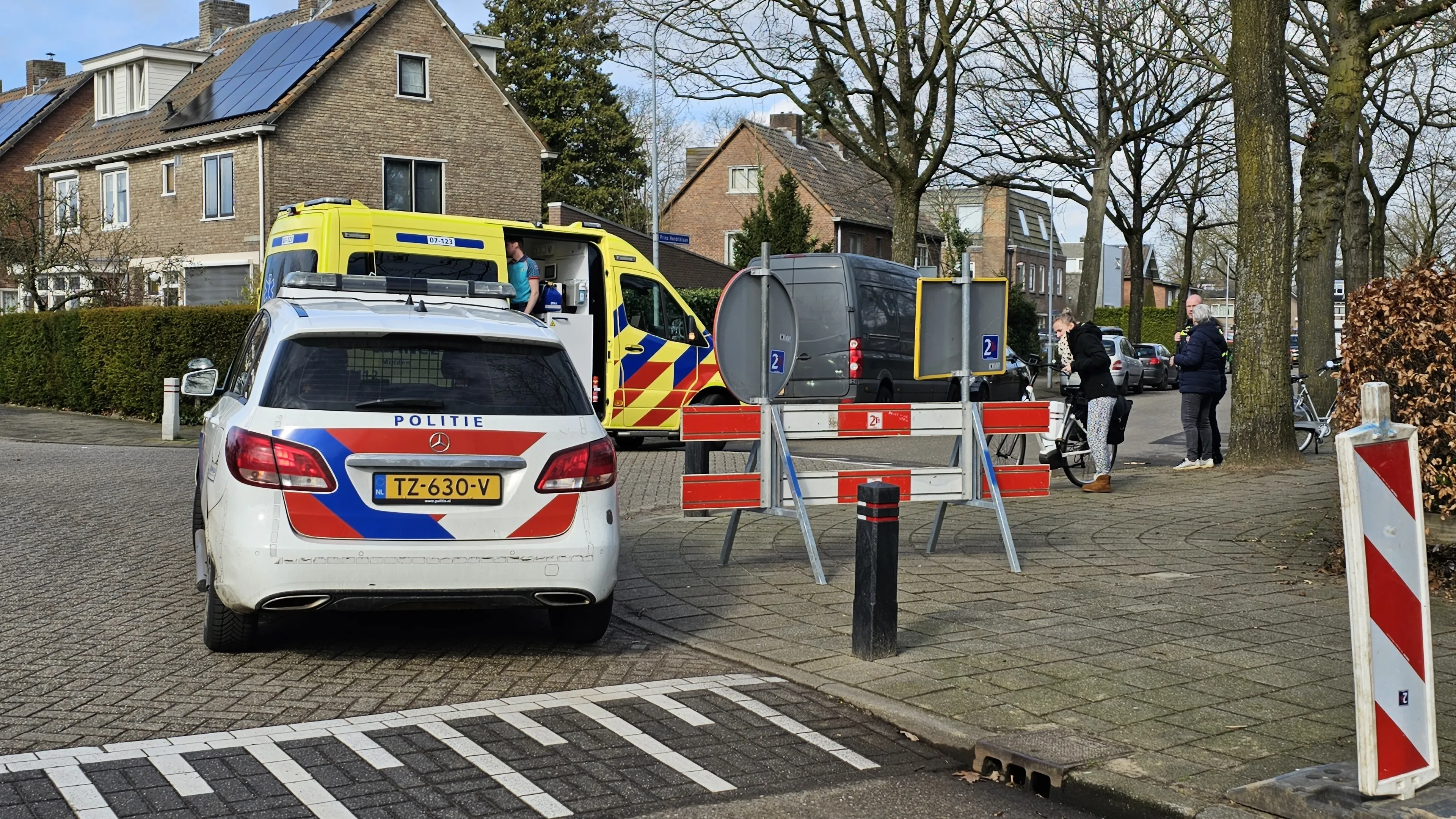 aanrijding tussen fietsers