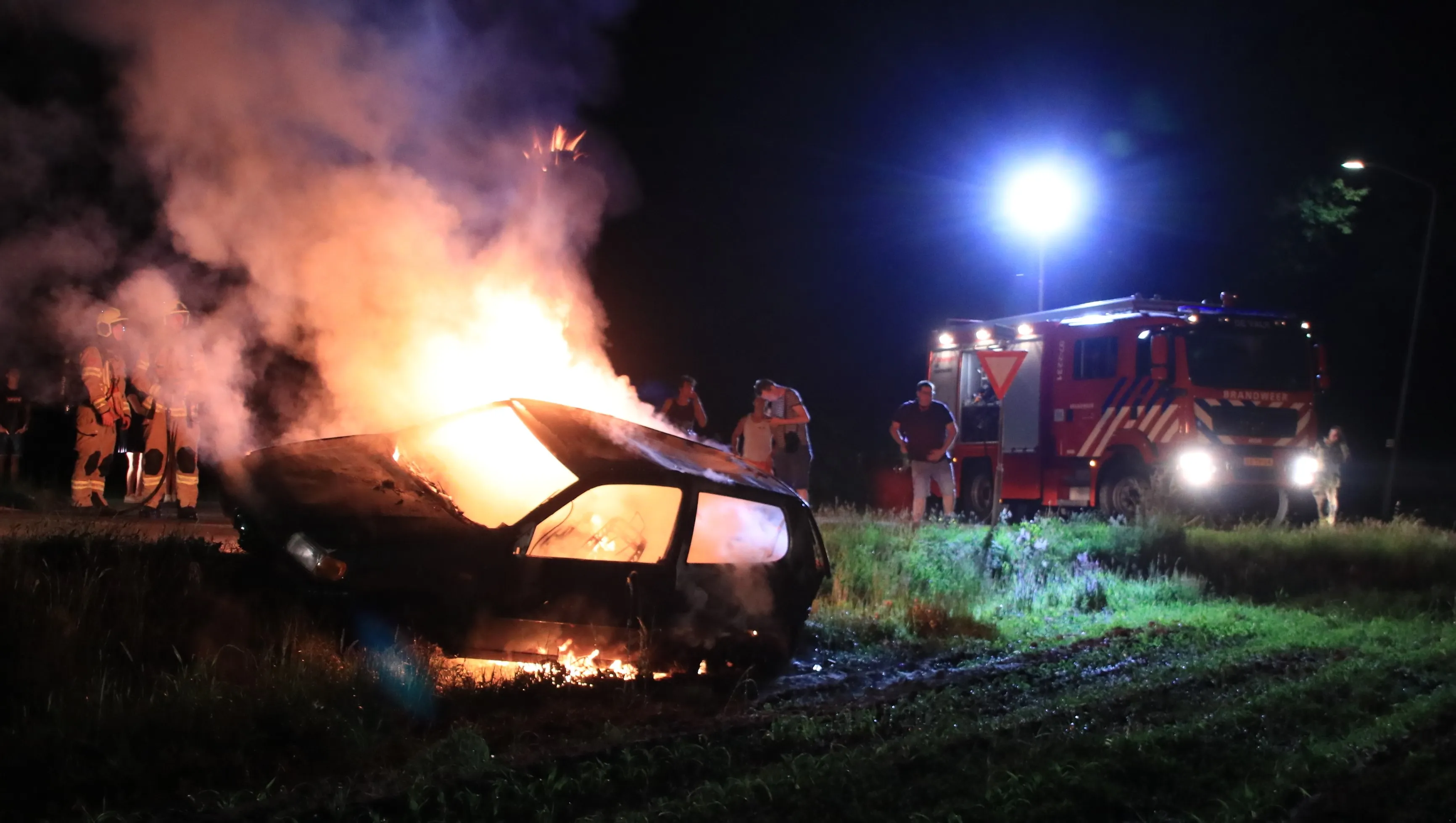 autobrand lunteren