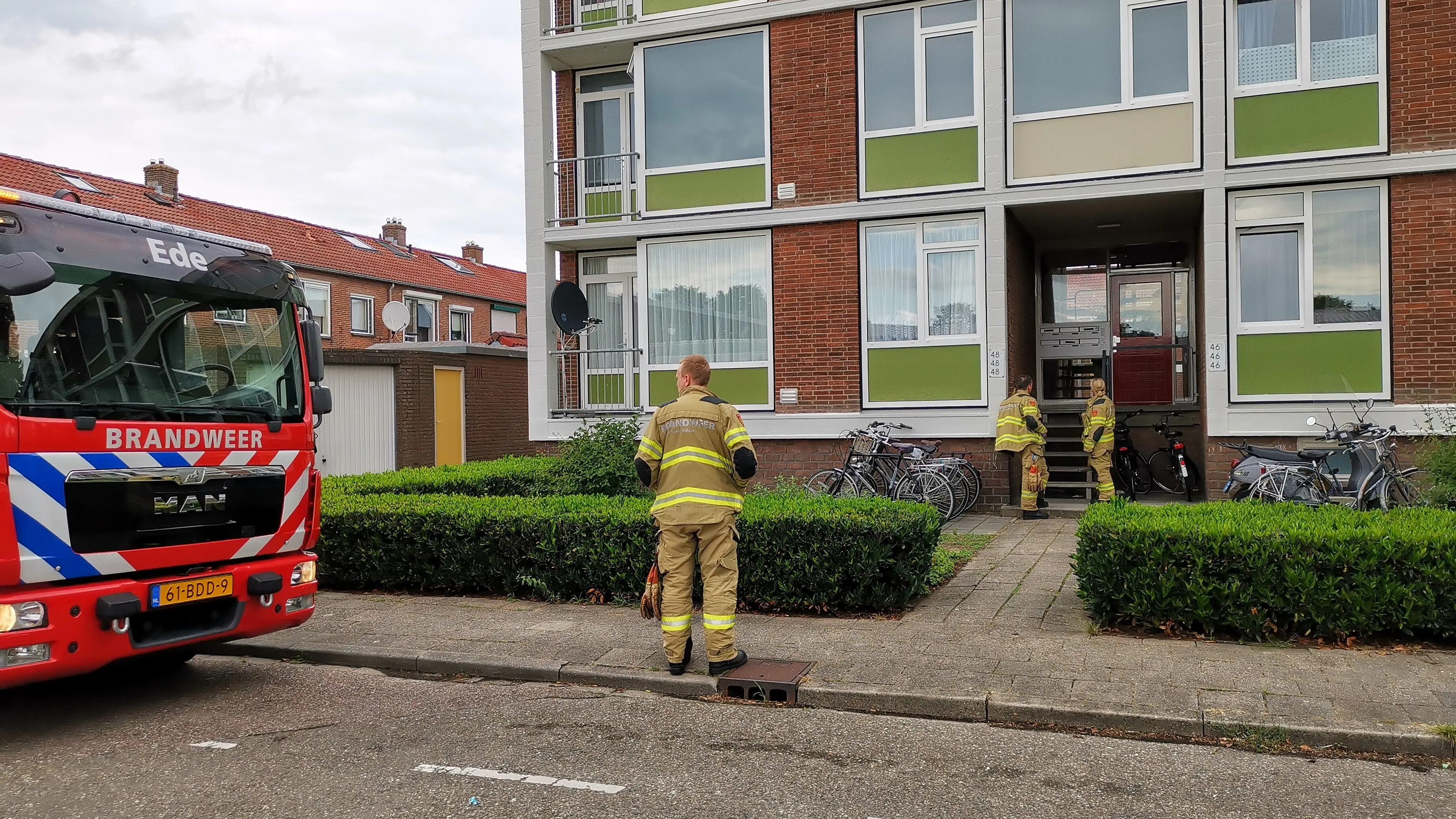 brandweer gaslucht ede