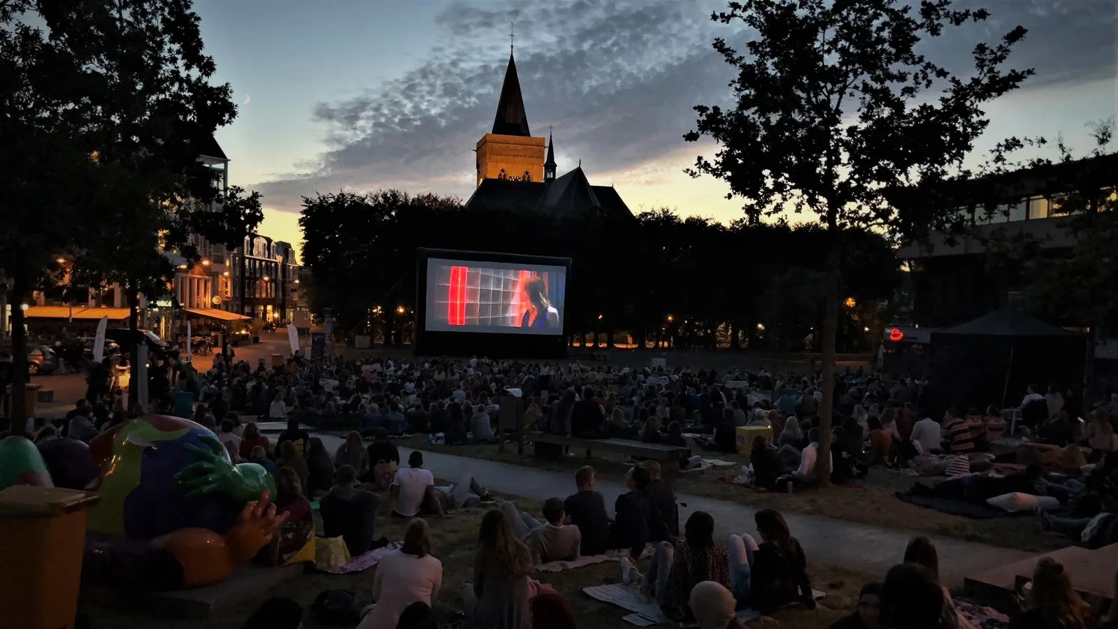 cinema in het park