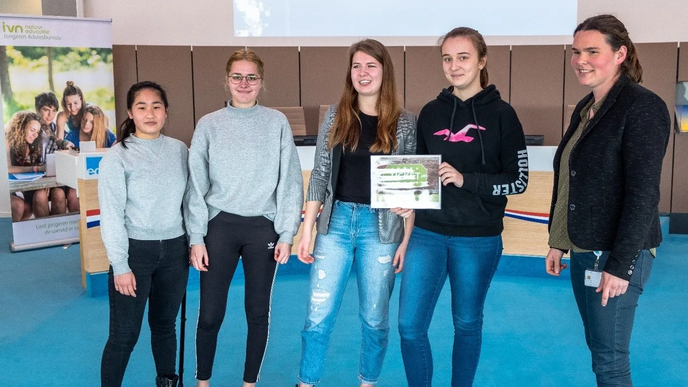 de winnaars deze leerlingen mogen hun presentatie nogmaals houden op het veluwecongres