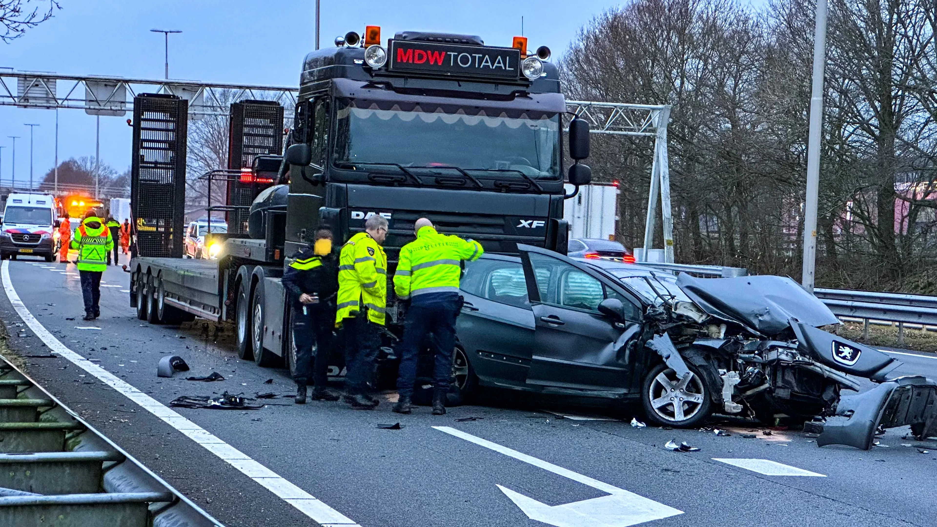 dode en twee gewonden a1 bij barneveld