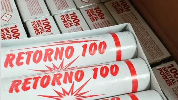 illegaal zwaar vuurwerk politie lunteren