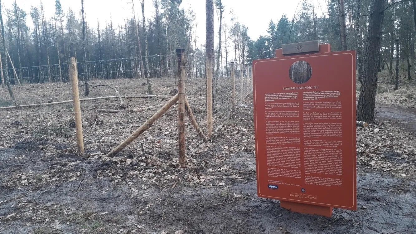 informatiebord klimaatbestendig bos npdhv kleiner