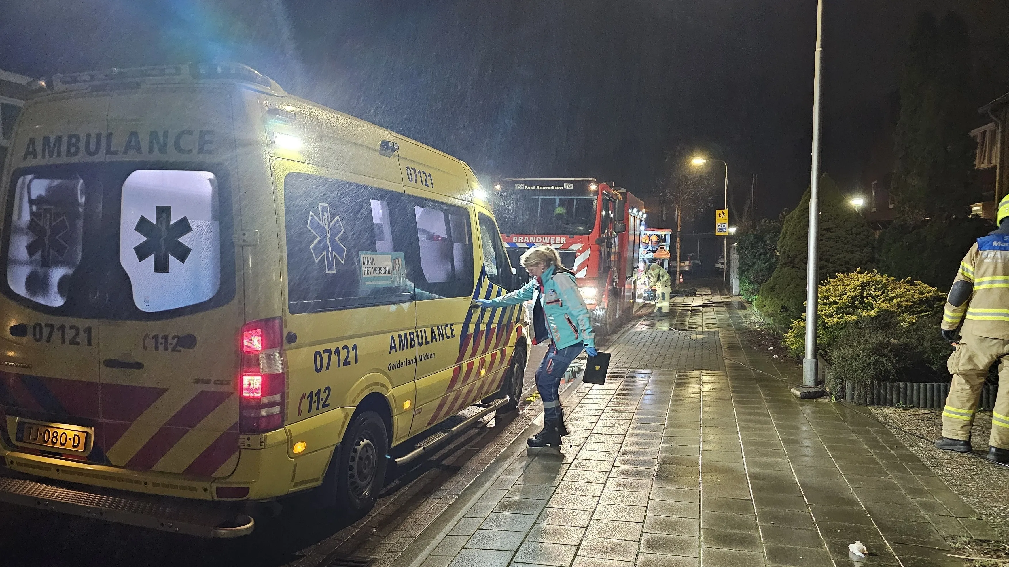 keukenbrand gewonde bennekom