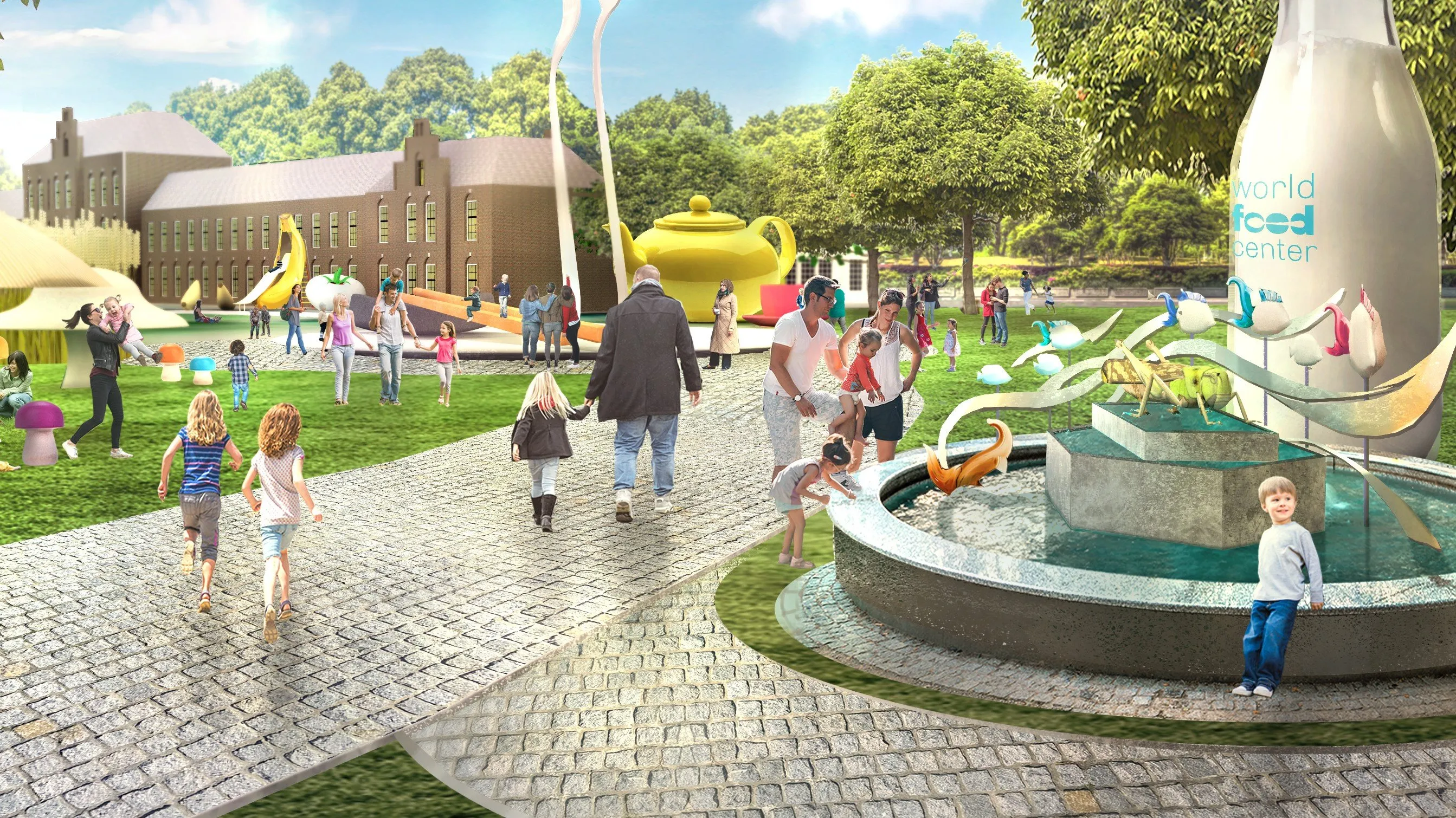 kopie van wfc entry plaza artjpg1