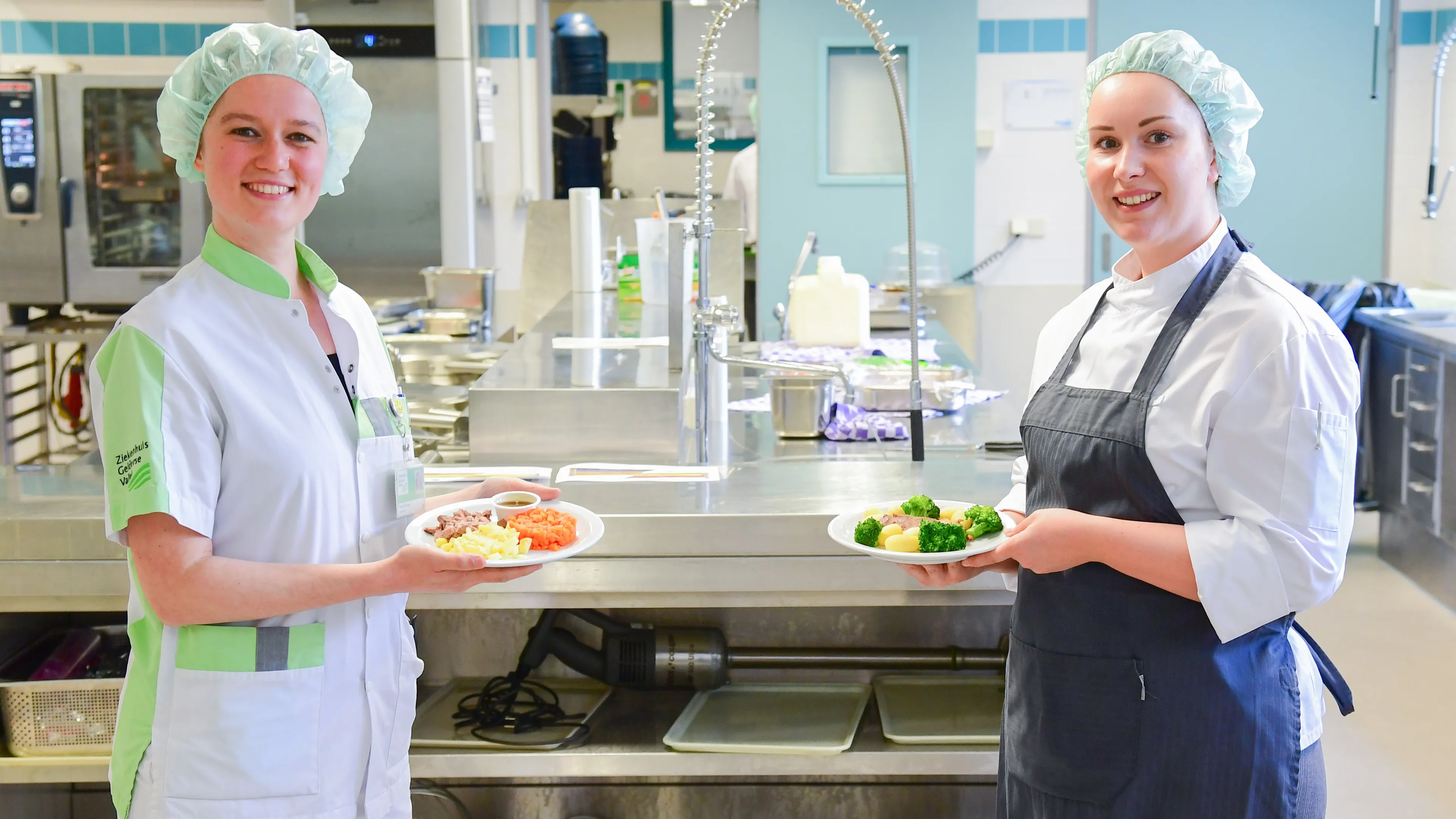 logopedist erika smit met dieetkok mandy heijnekamp