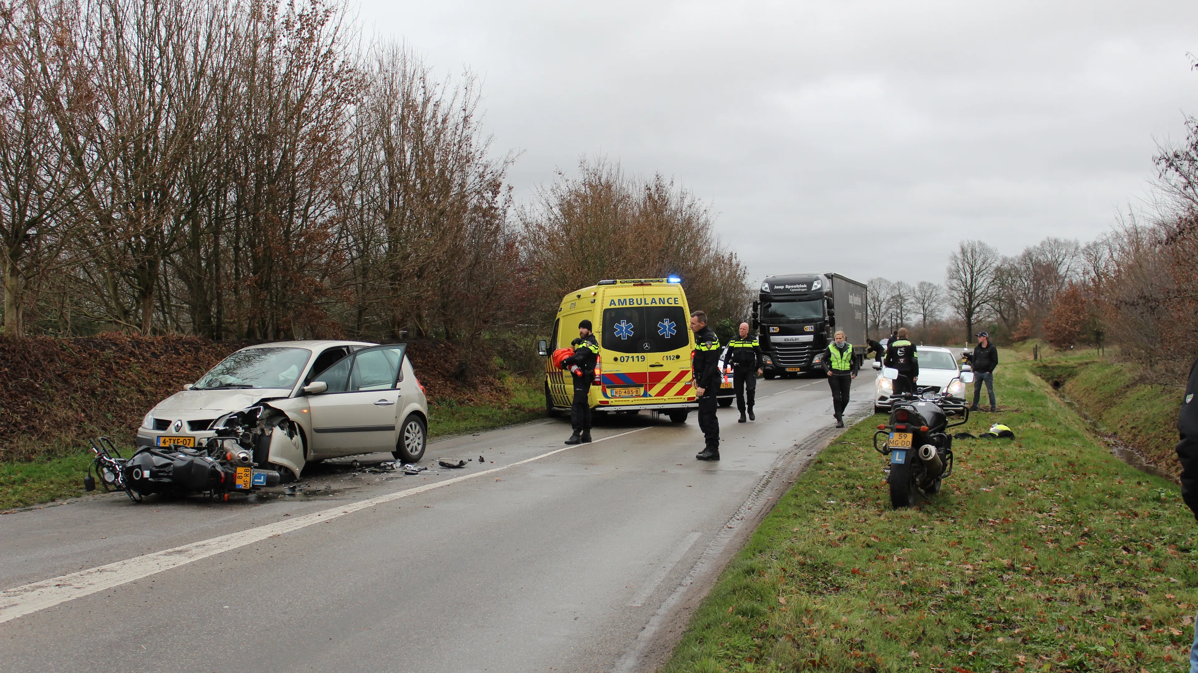 motorrijder leerling speelziek