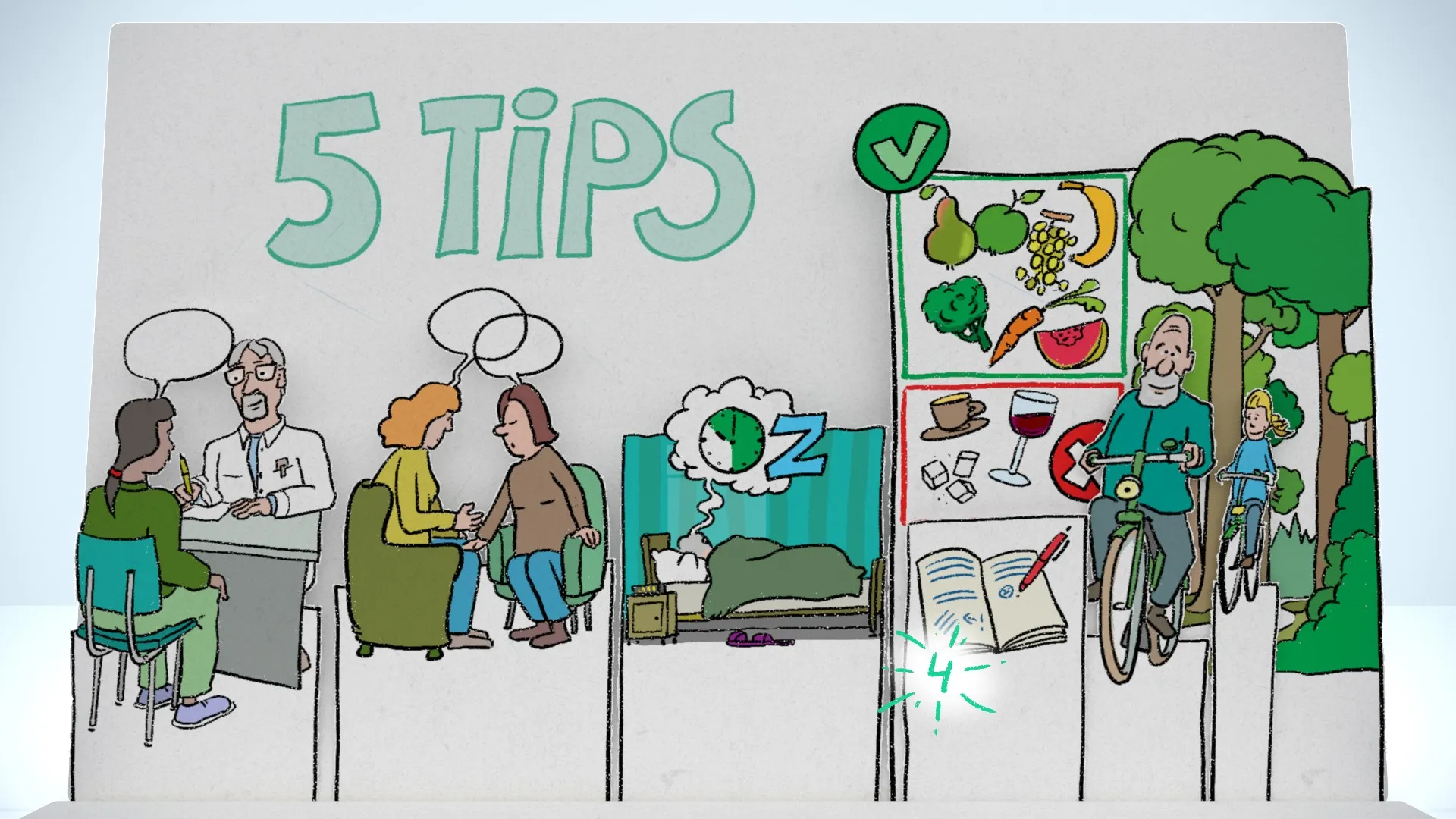 omgaan met spanning bij ziekte