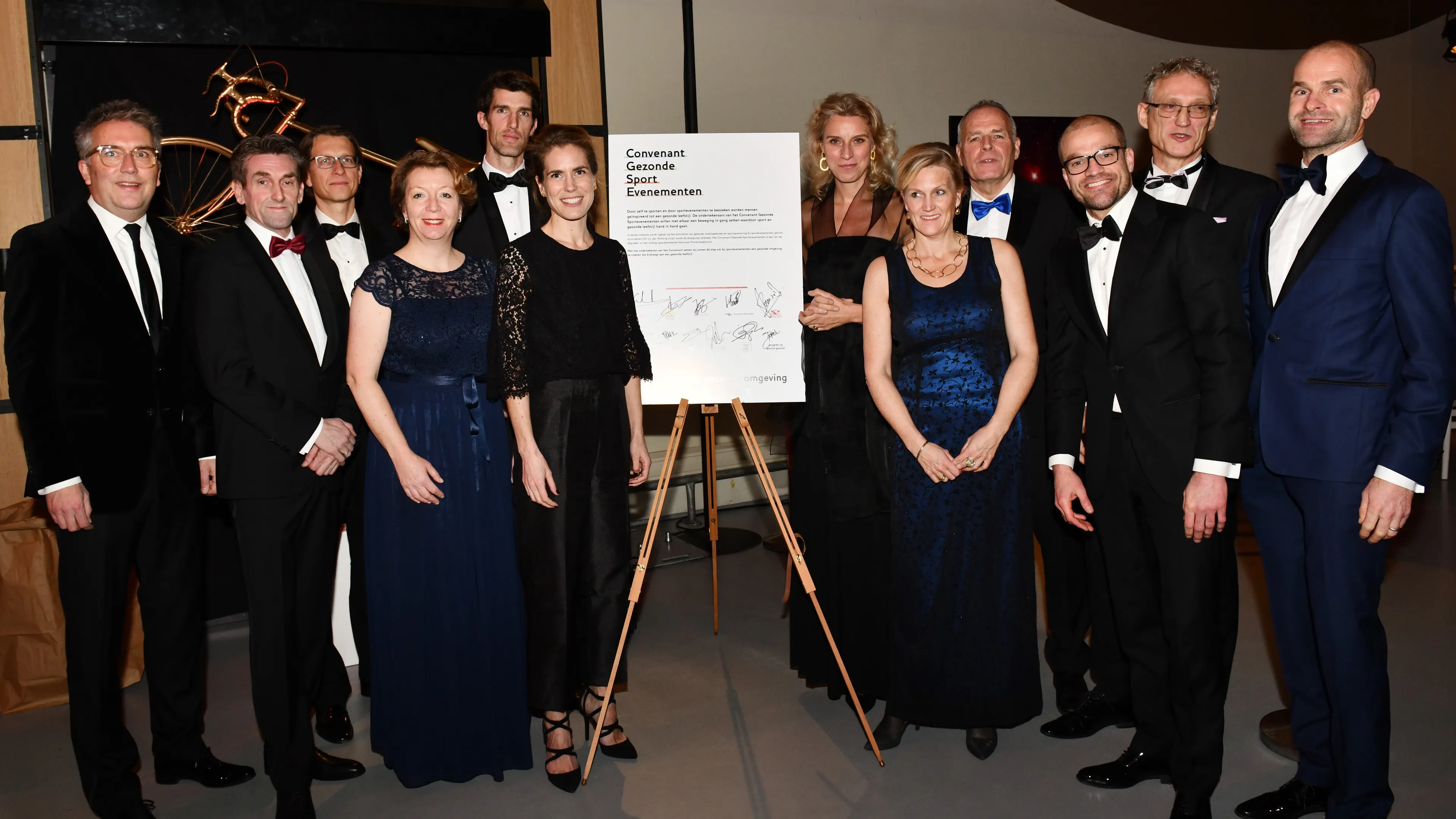 ondertekening convenant gezonde sportevenementen 2018