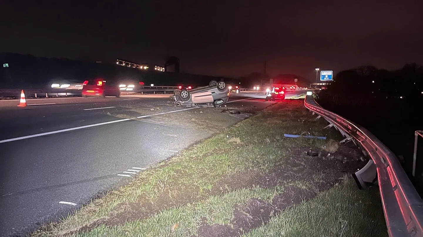 ongeval a12 politie ede