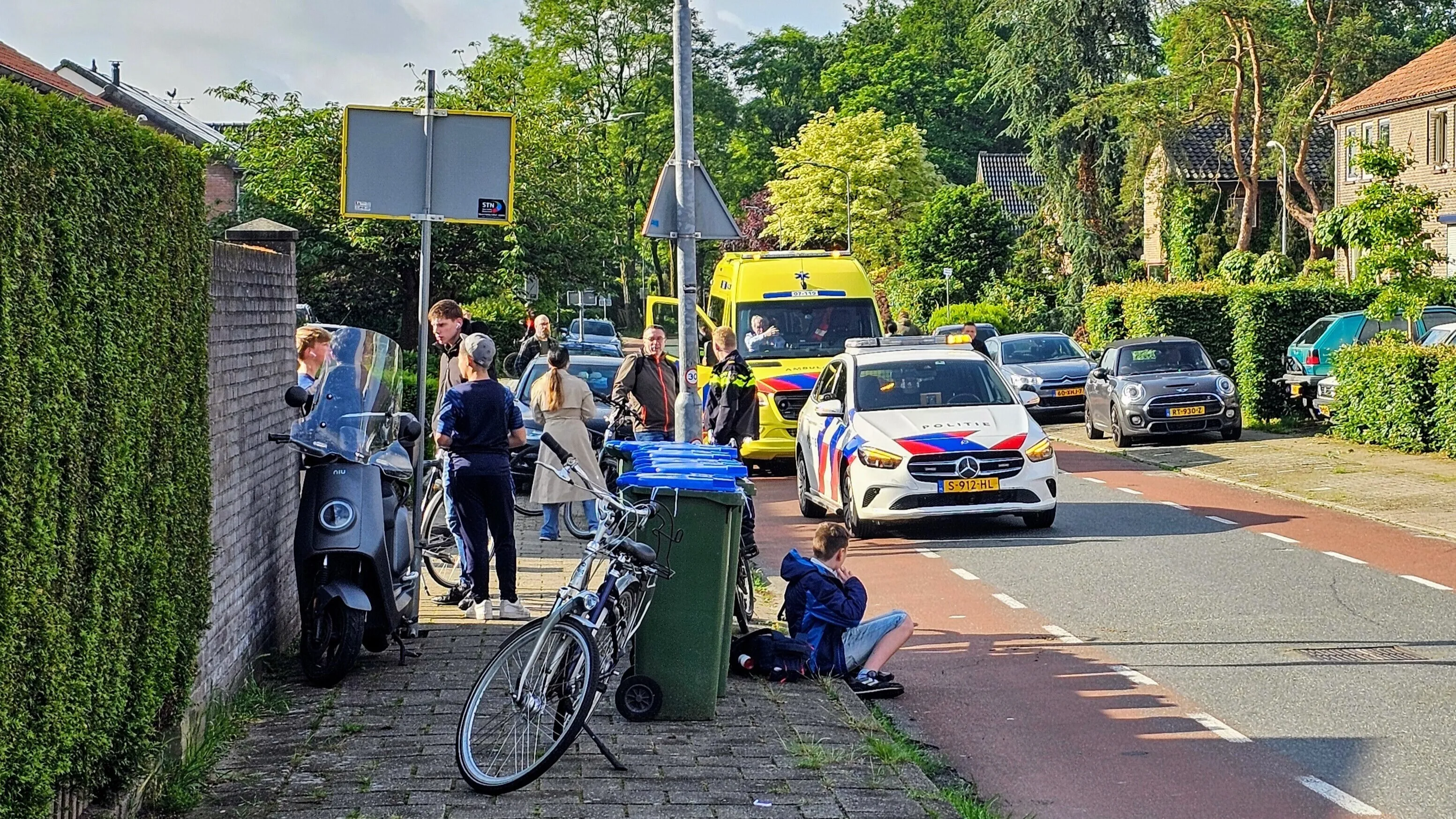 ongeval drie personen