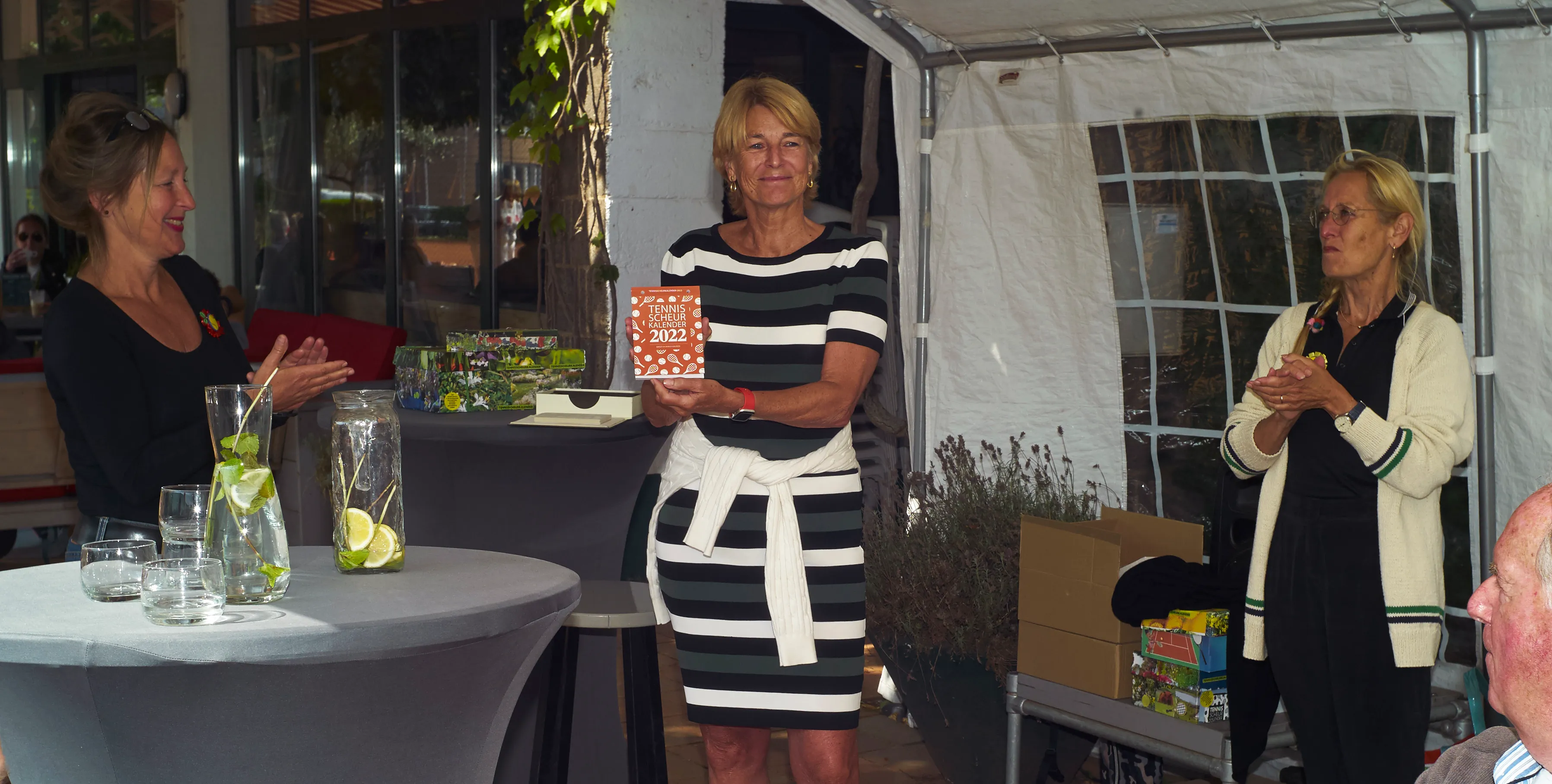 overhandiging tenniskalender