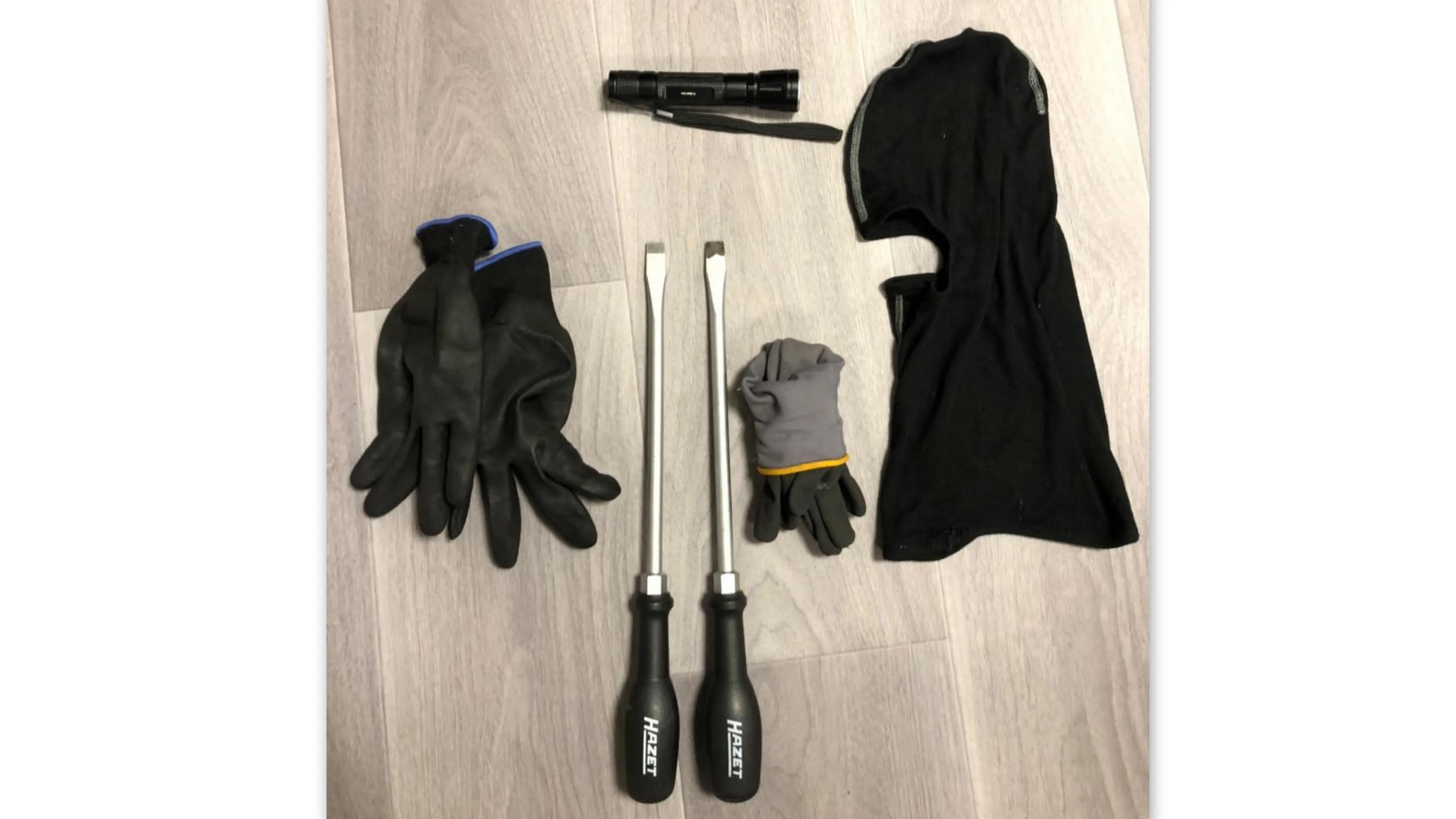 politie ede inbrekers gereedschap