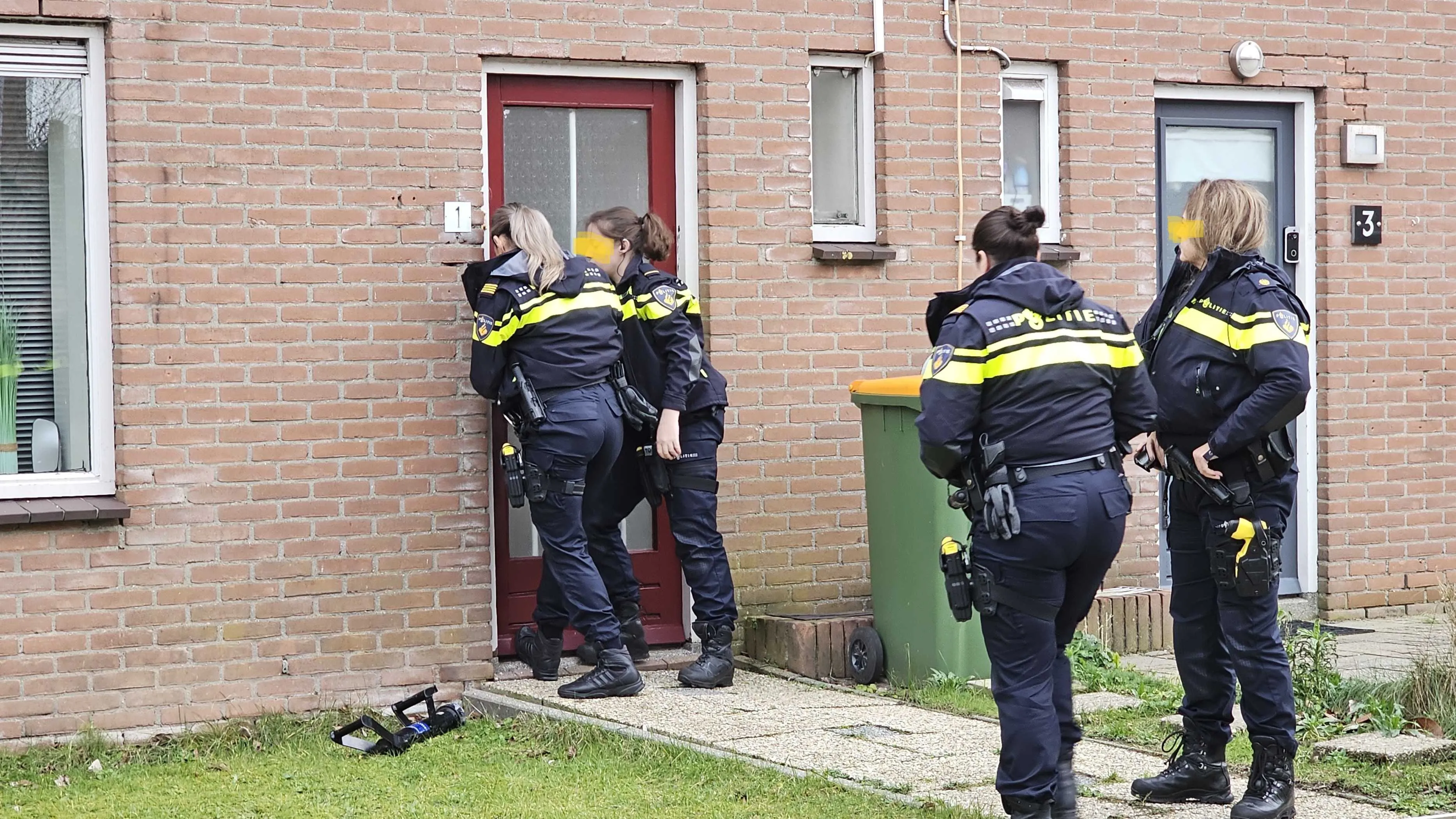 politie inval
