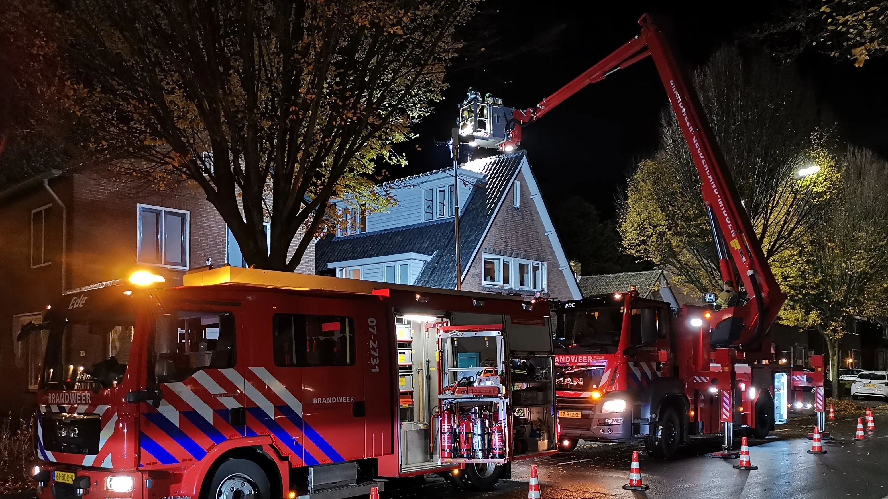 schoorsteenbrand ede