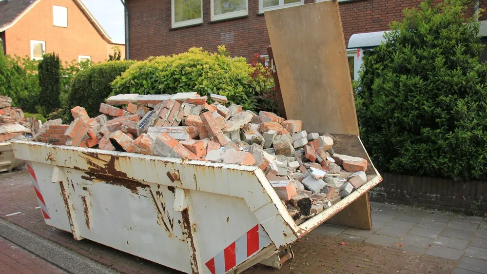 stoeptax voor plaatsing afvalcontainer