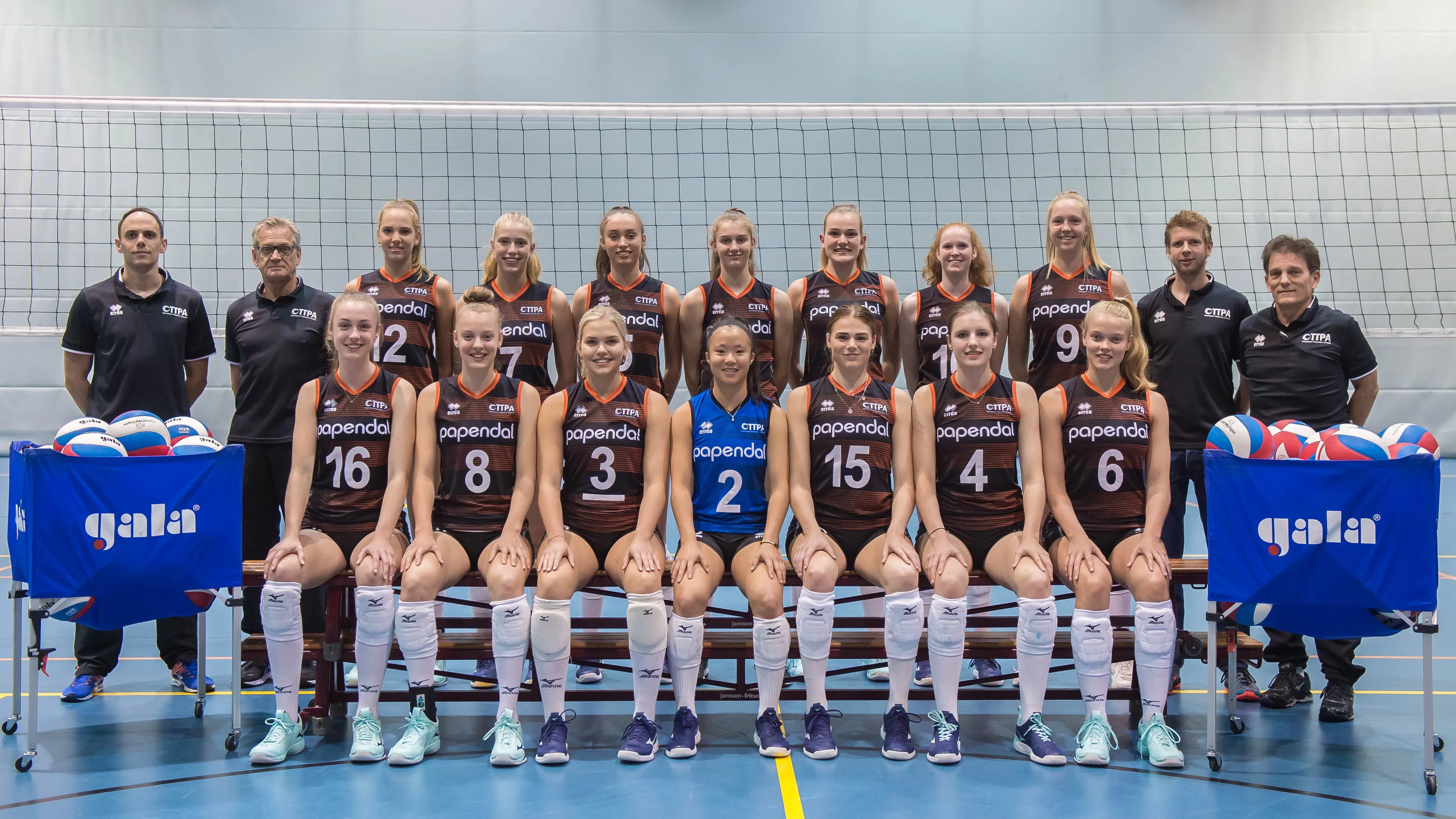 talentteam dames 2019 2020 official teamfoto