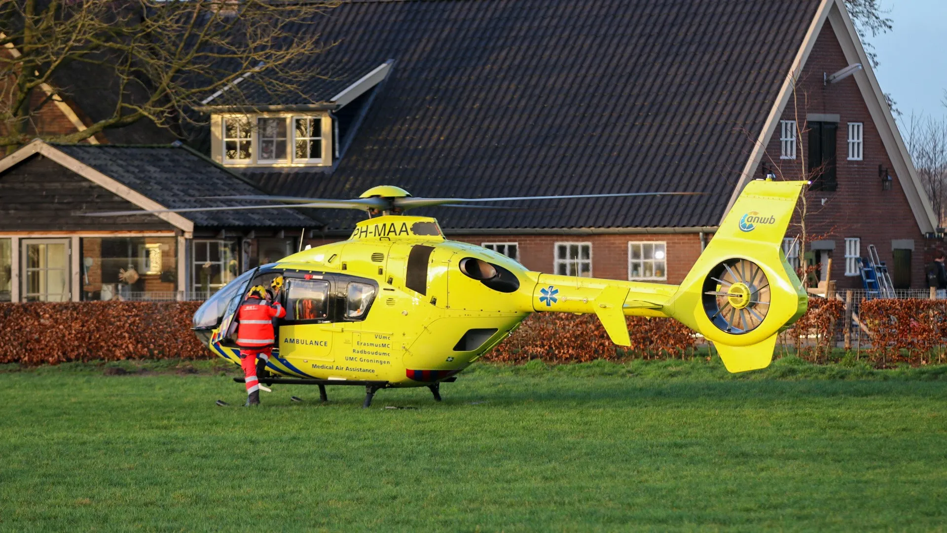 trauma heli in lunteren