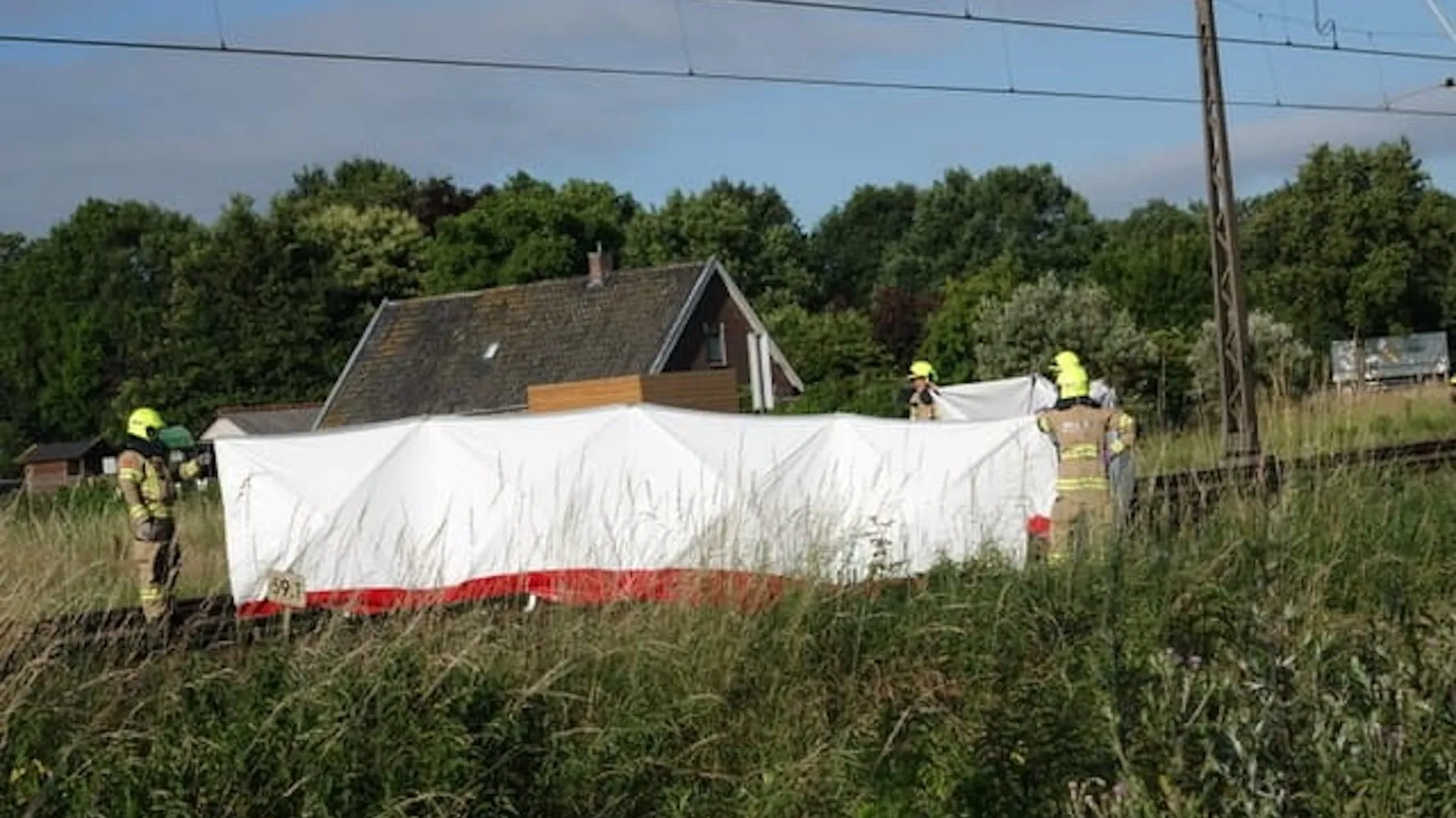 trein brommobiel ongeval