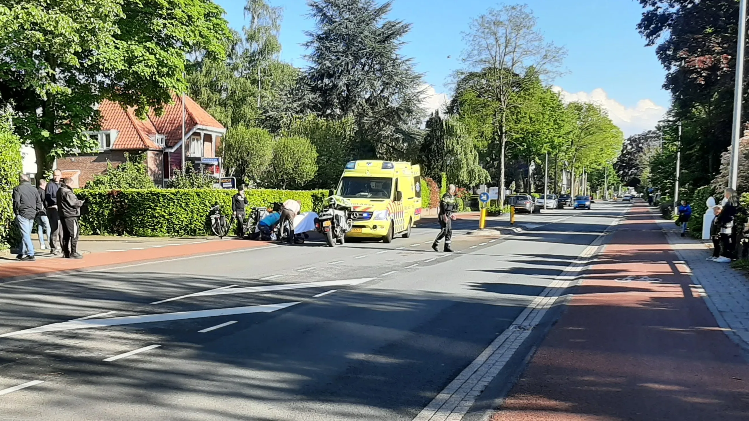 vrouw gewond bennekom