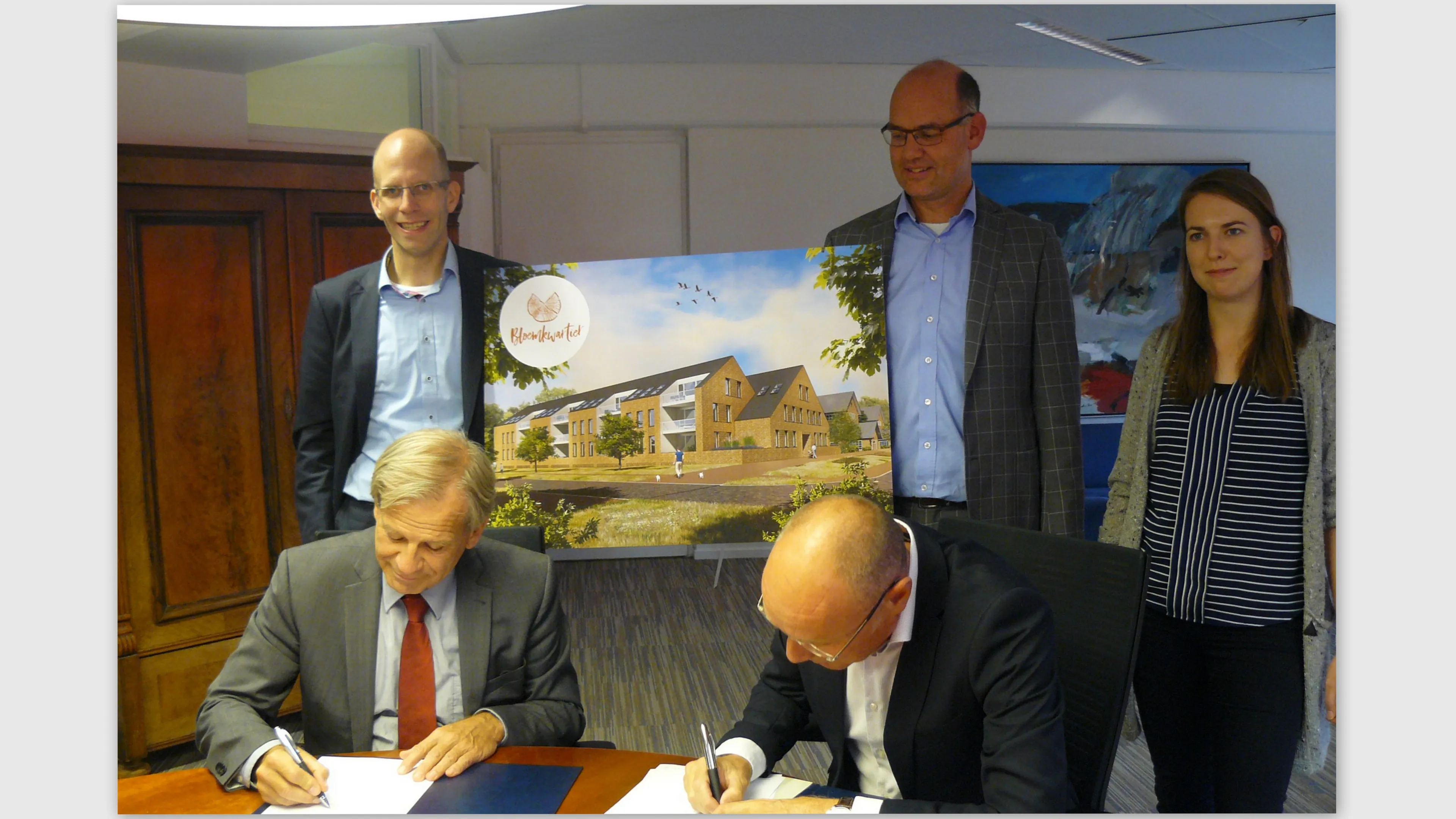 wethouder weijland en bouwbedrijf kelderman