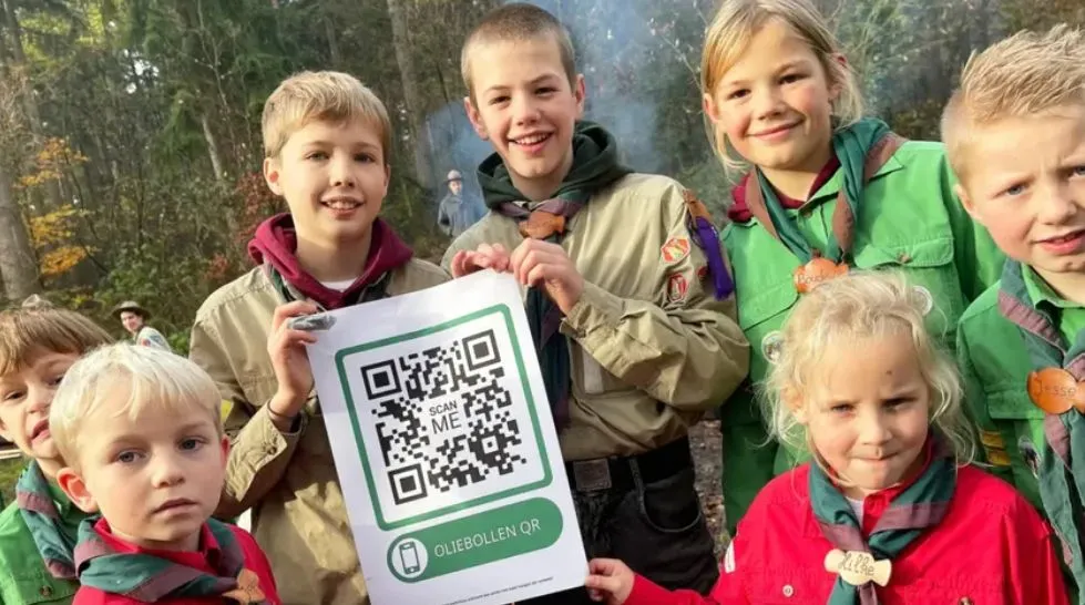 leden van scouting lunteren
