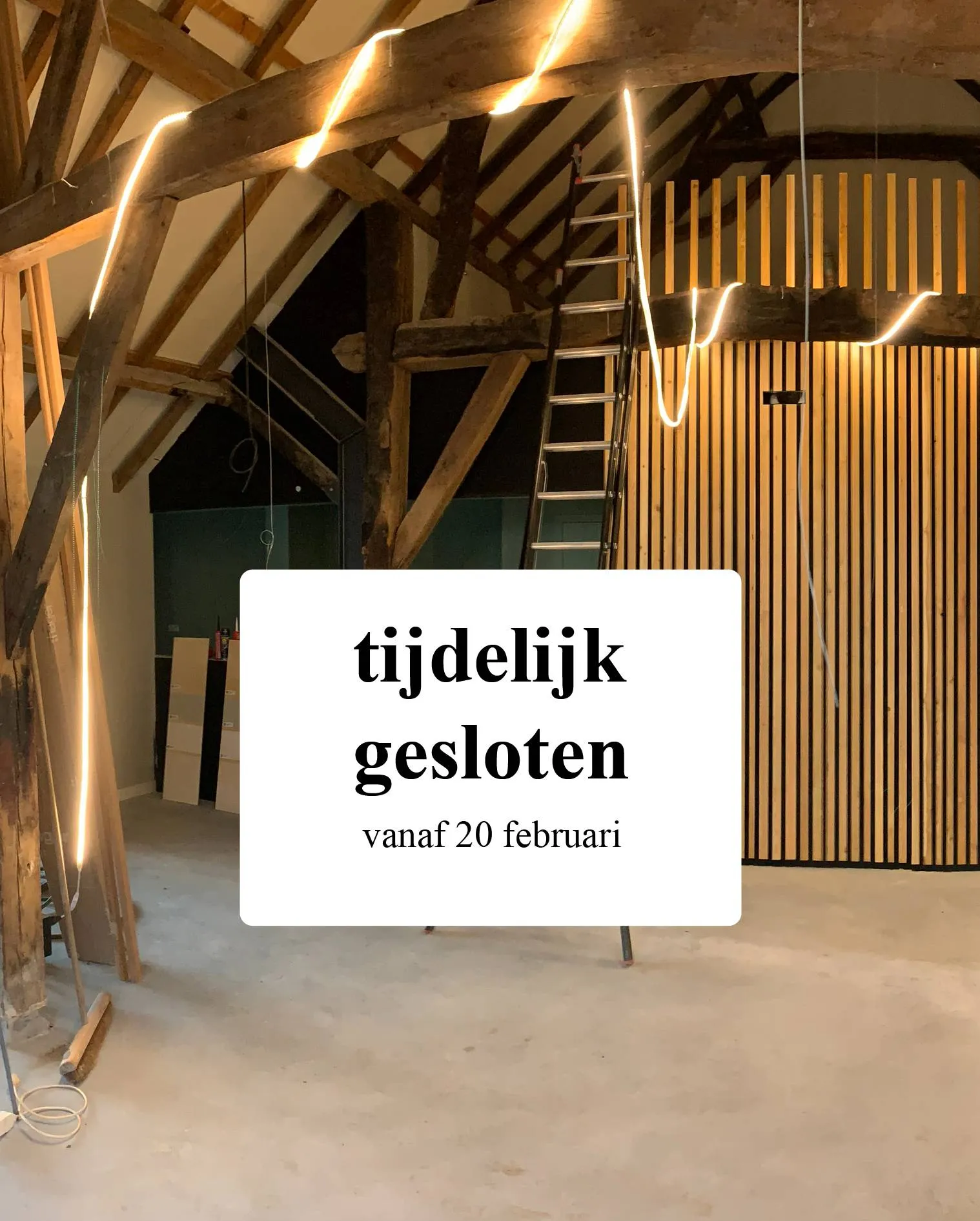 tijdelijke sluiting nc veluwe