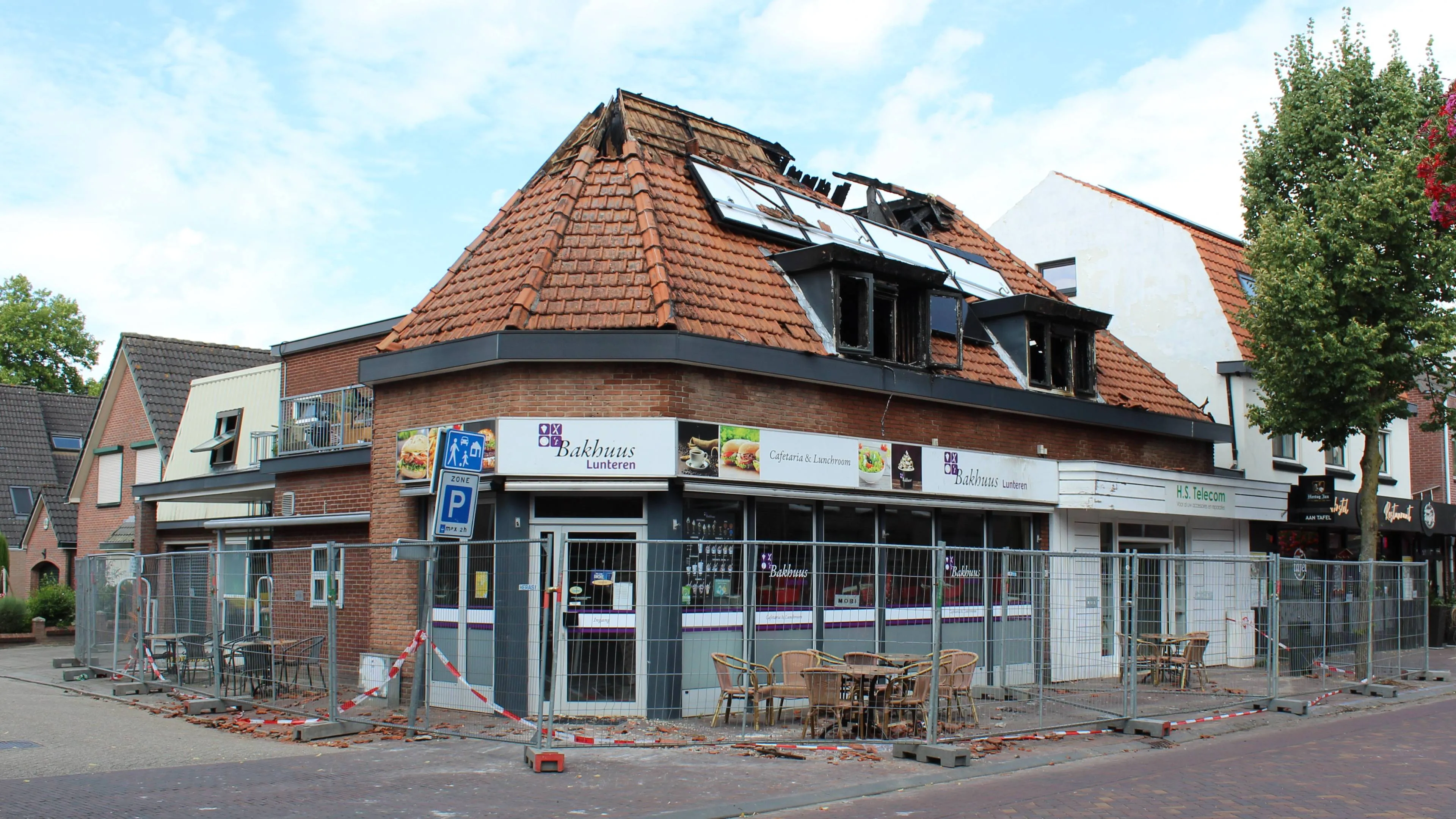 Brand centrum Lunteren © Chris Ouboter