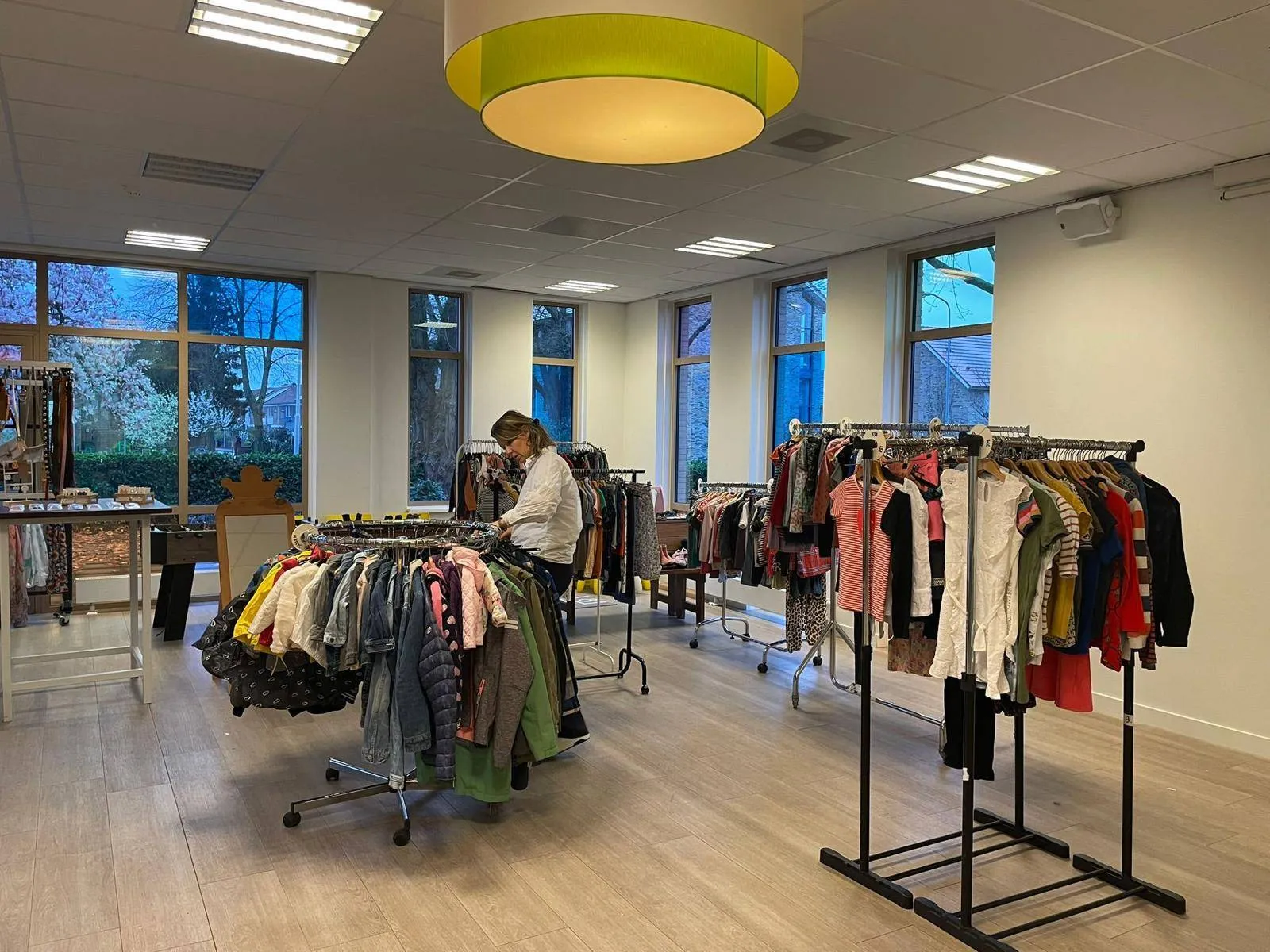 Kledingbeurs - kinderhoek