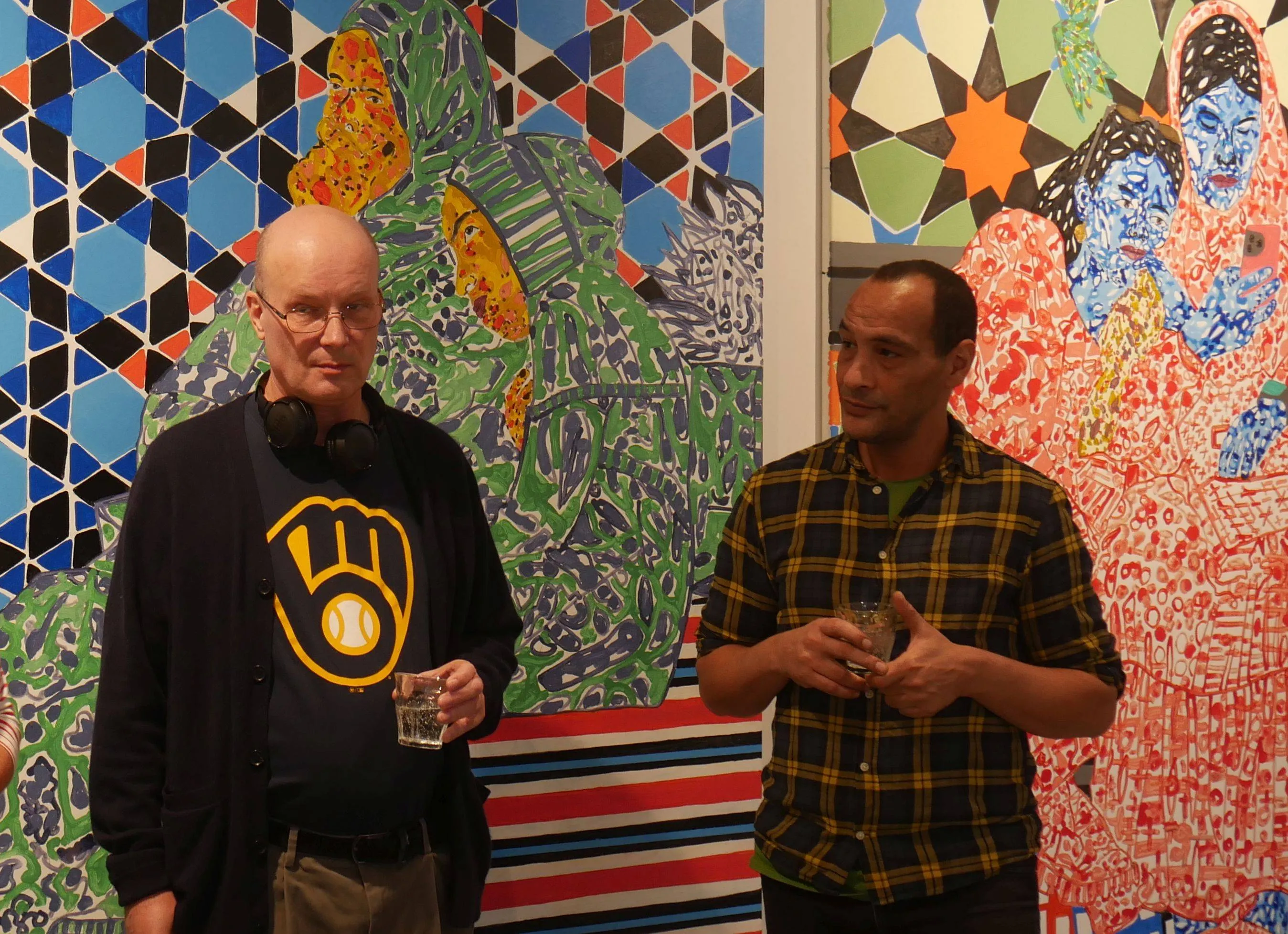 Walter Bosman en Hamid el Kanbouhi P1020305