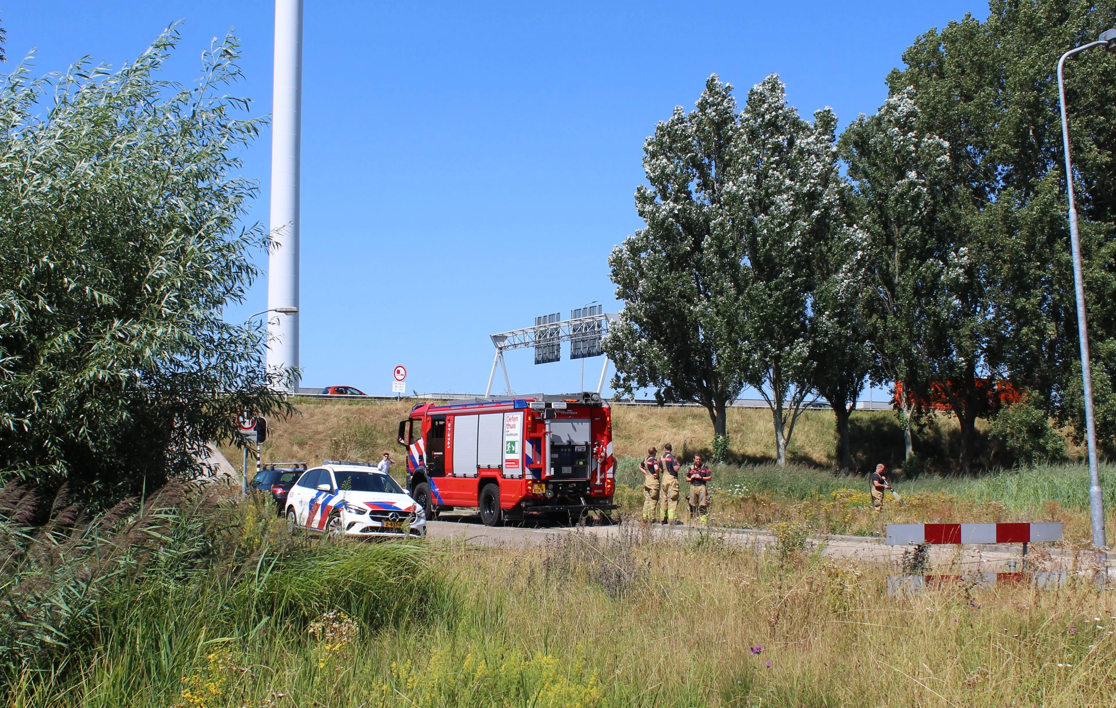 Edenieuwsnl Bermbrand Maxwellstraat Ede