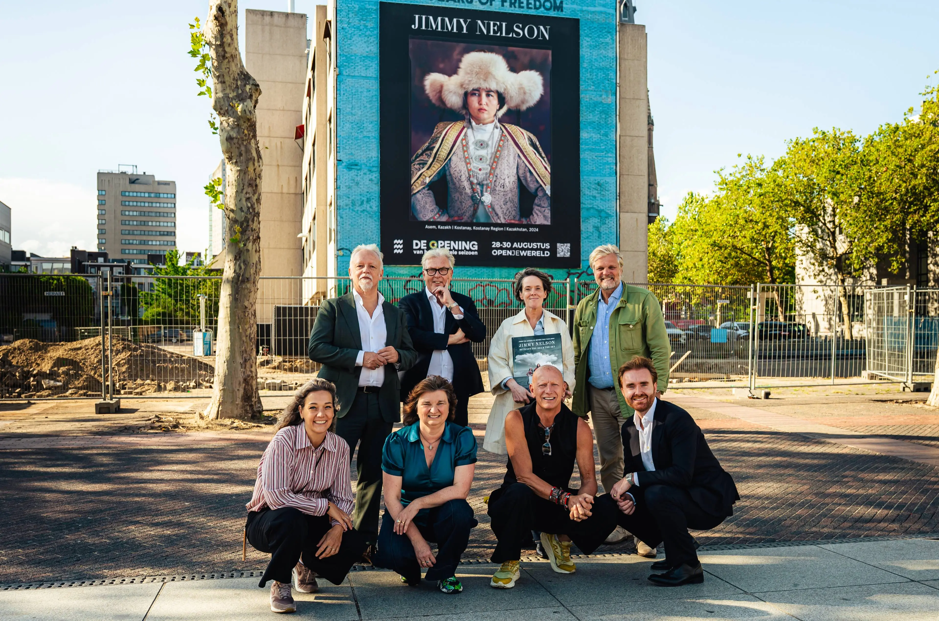 Jimmy Nelson onthult iconisch kunstwerk